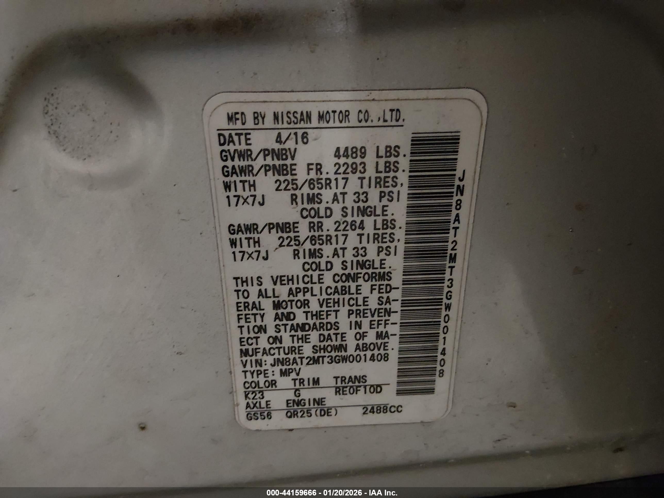 NISSAN ROGUE image 9