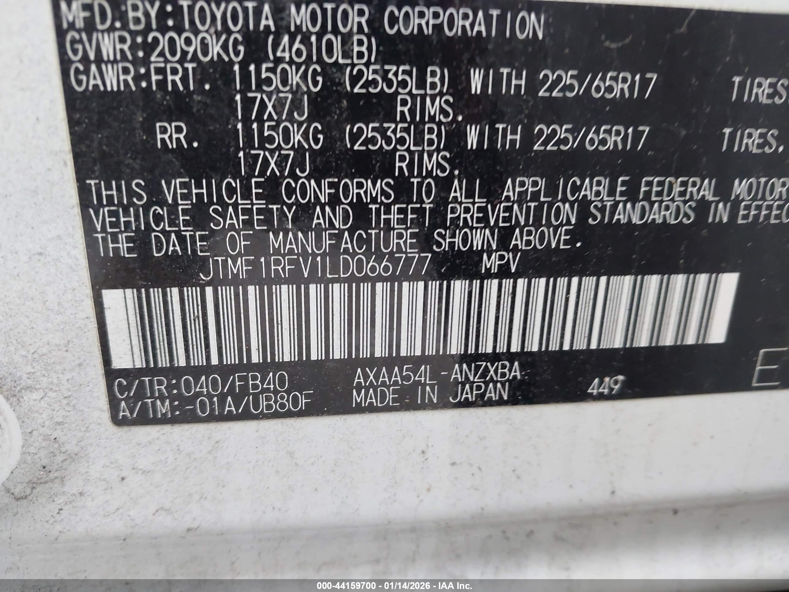 TOYOTA RAV4 image 9