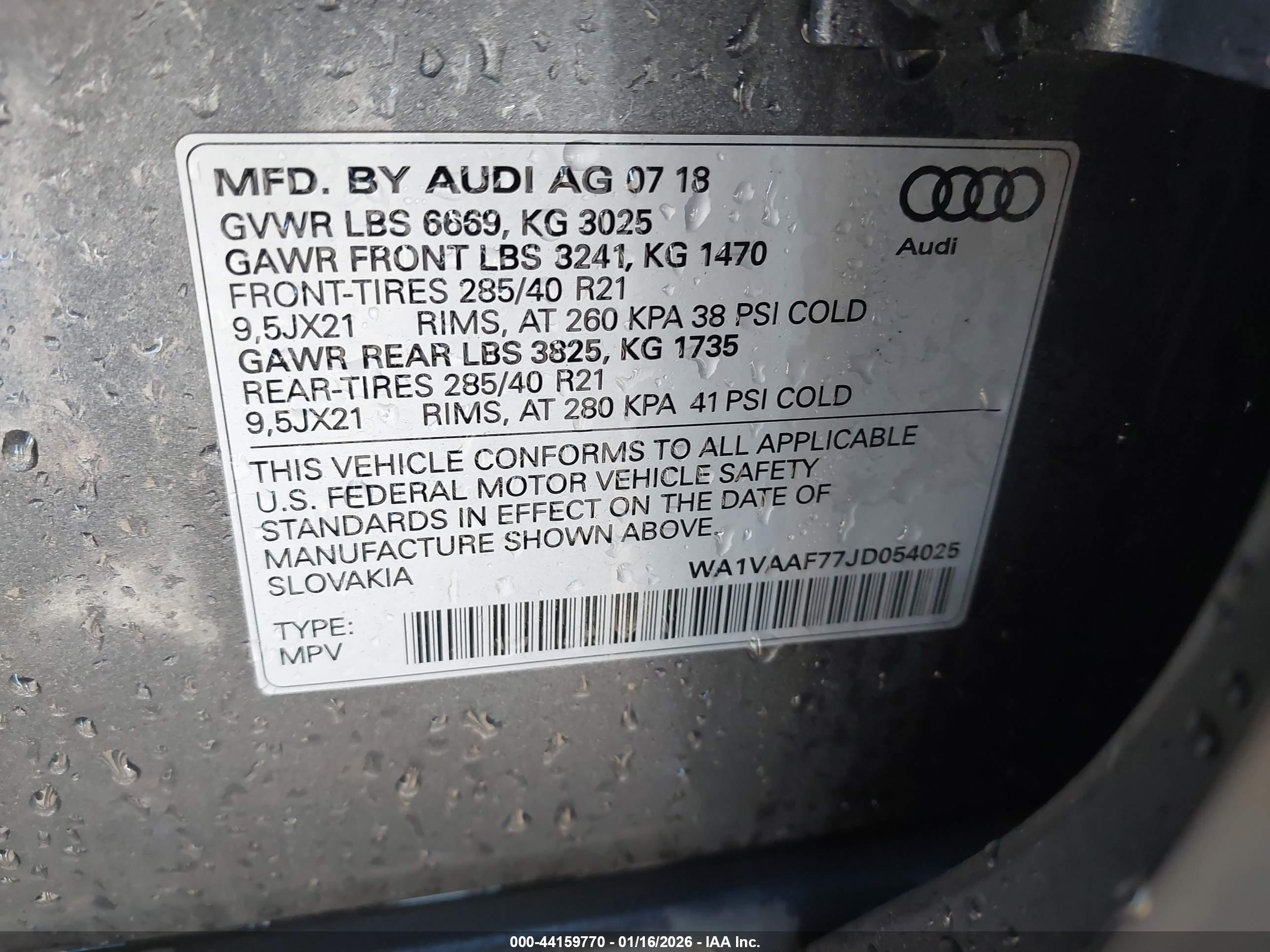 AUDI Q7 image 9