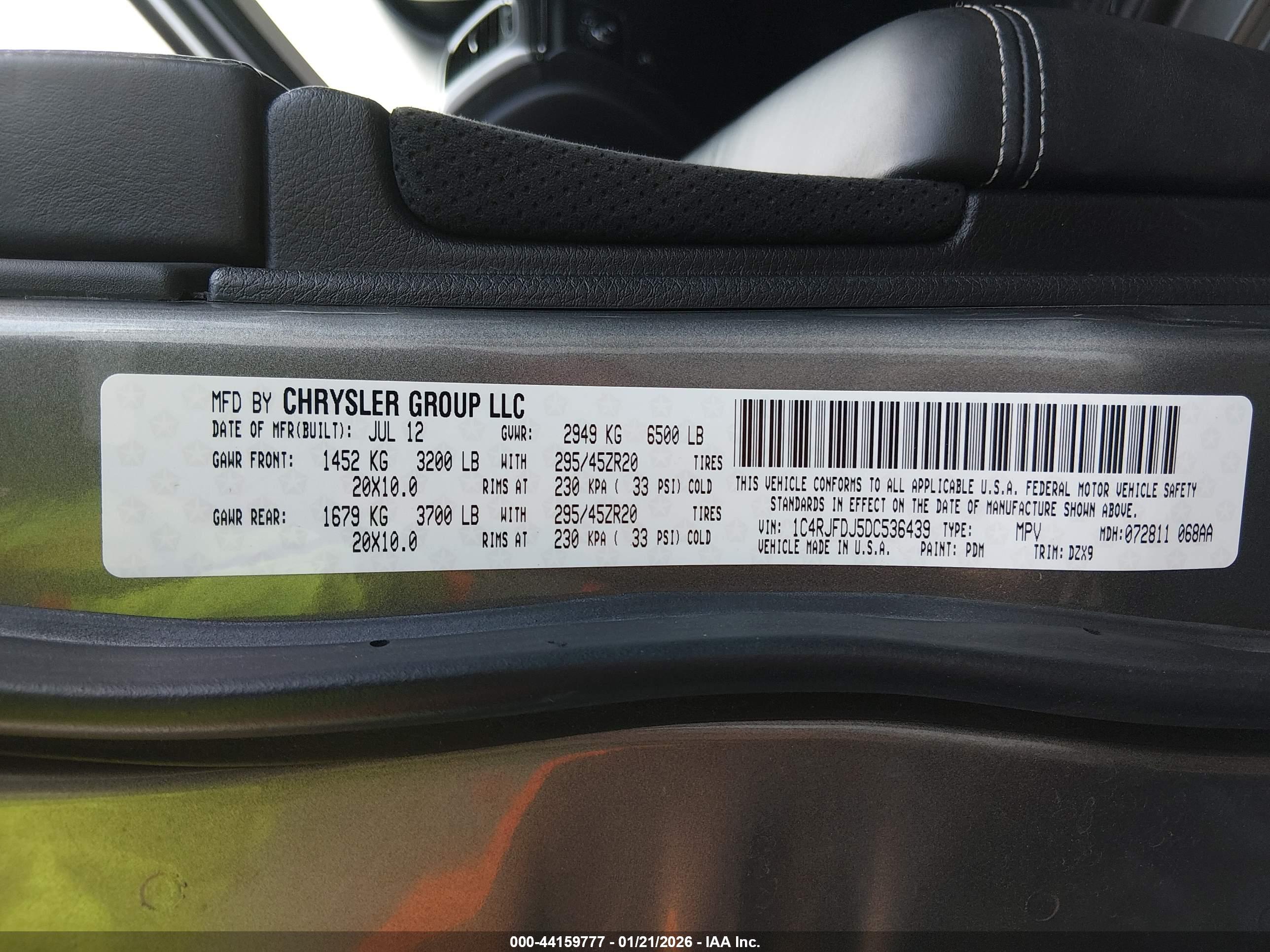 JEEP GRAND image 9