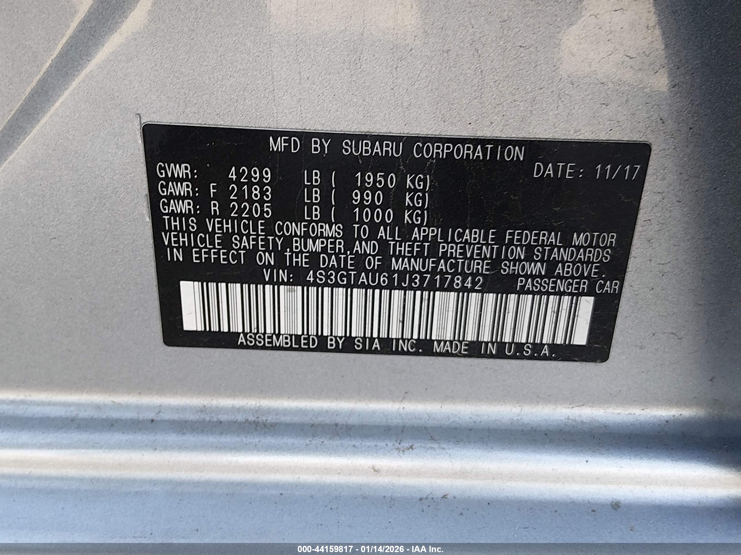 SUBARU IMPREZA image 9