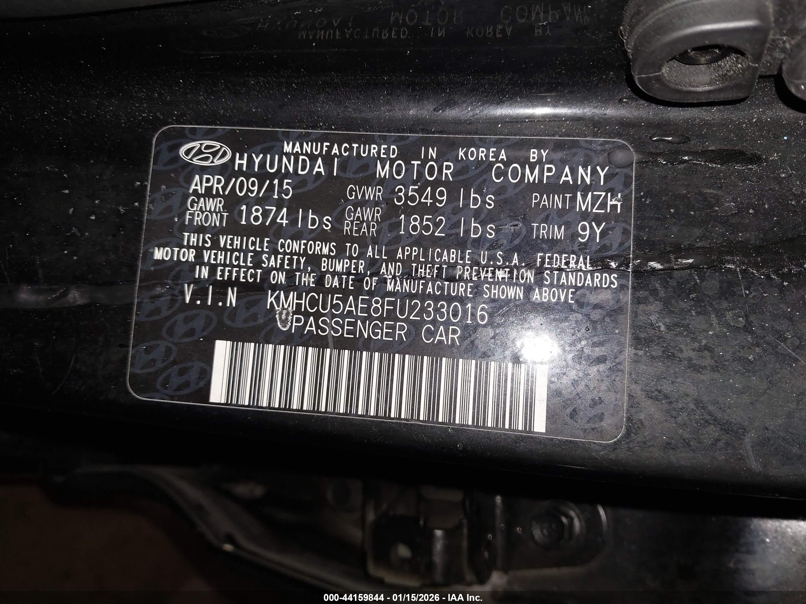 HYUNDAI ACCENT image 9