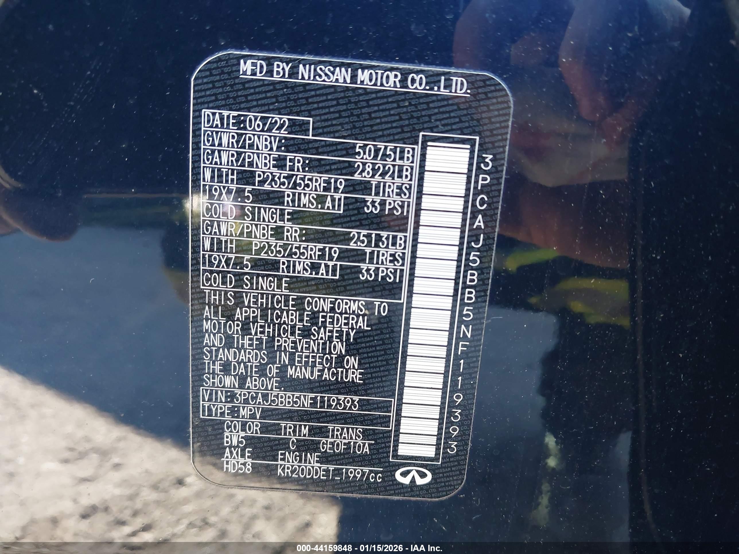 INFINITI QX50 image 9