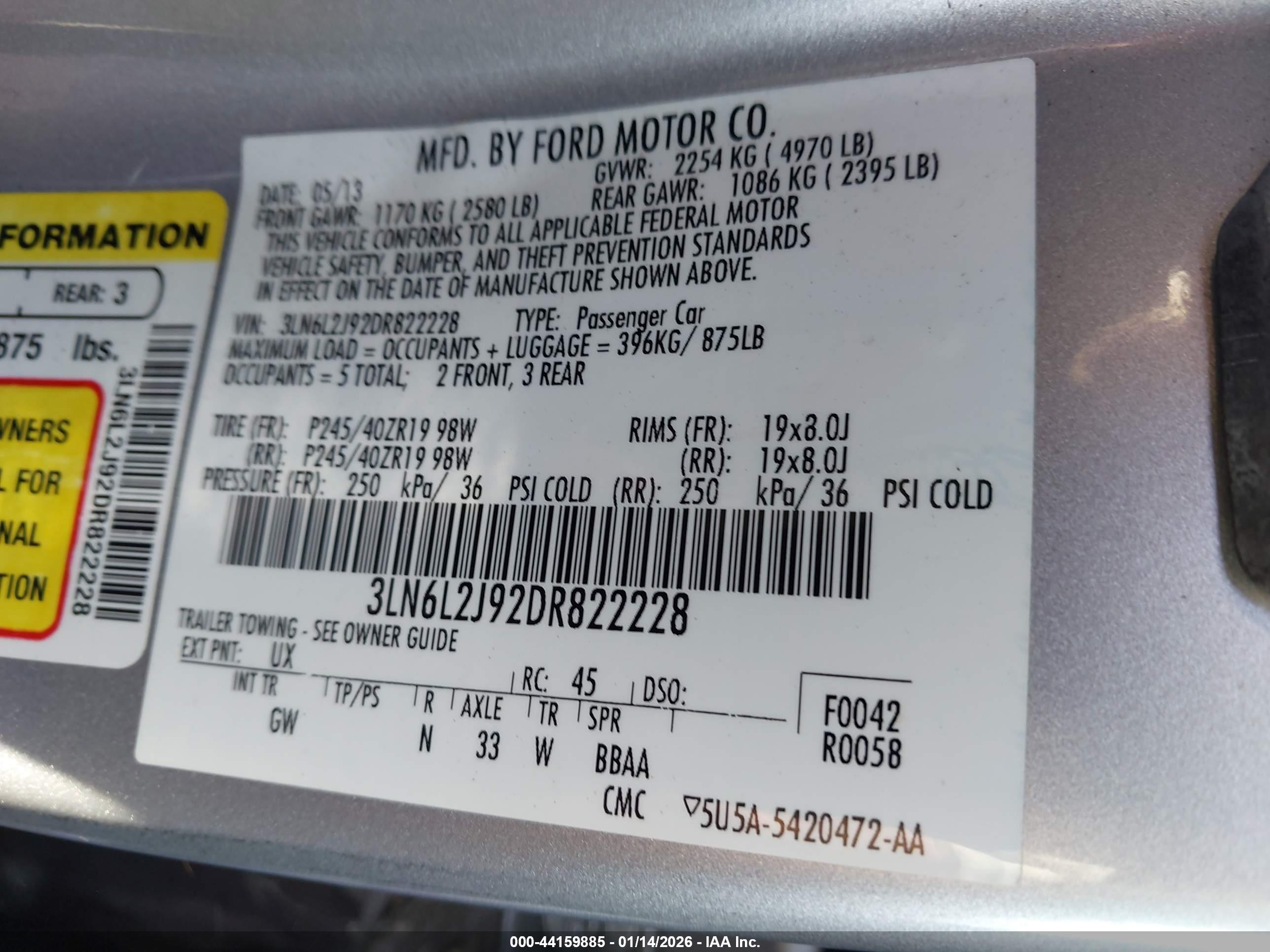 LINCOLN MKZ image 9