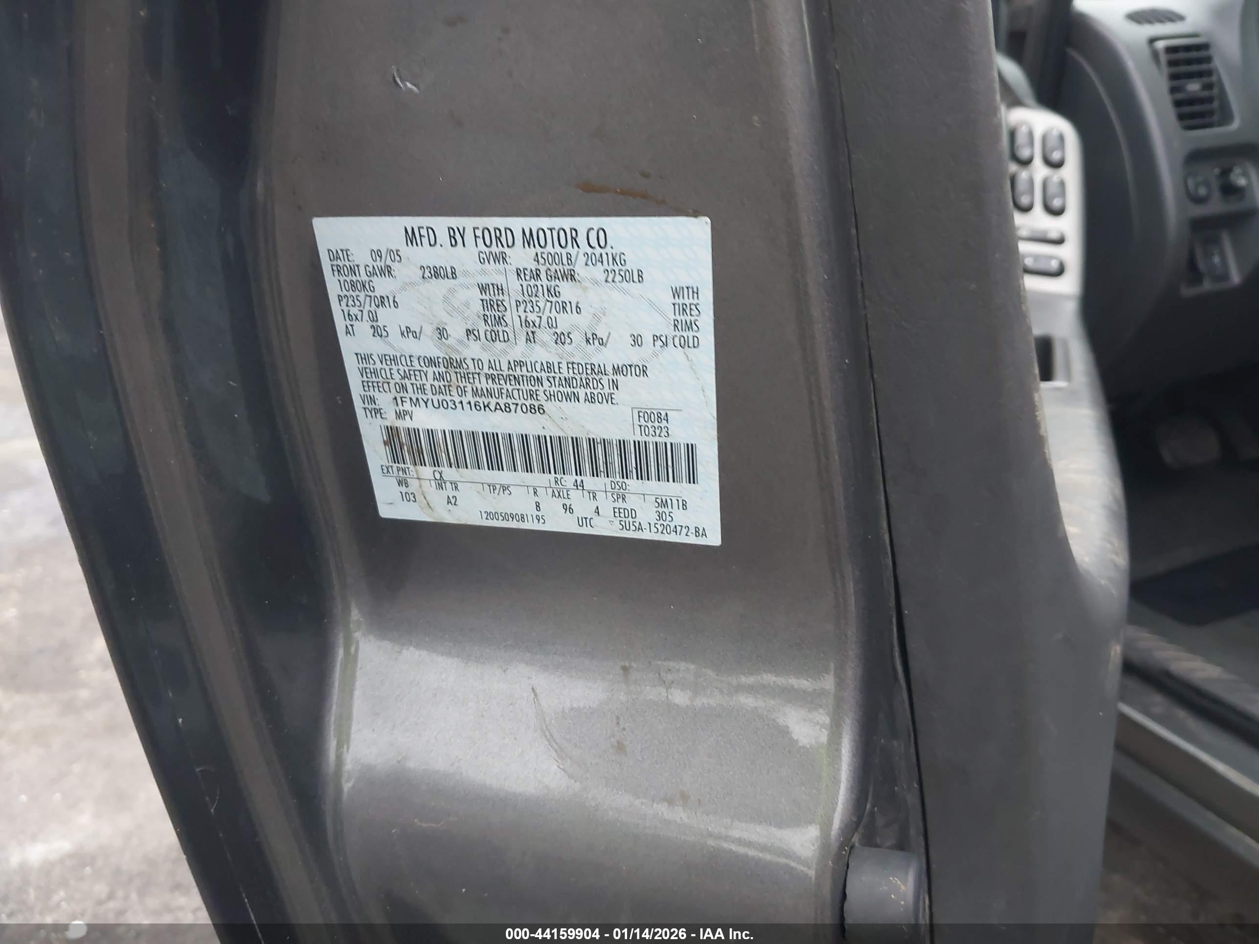 FORD ESCAPE image 9