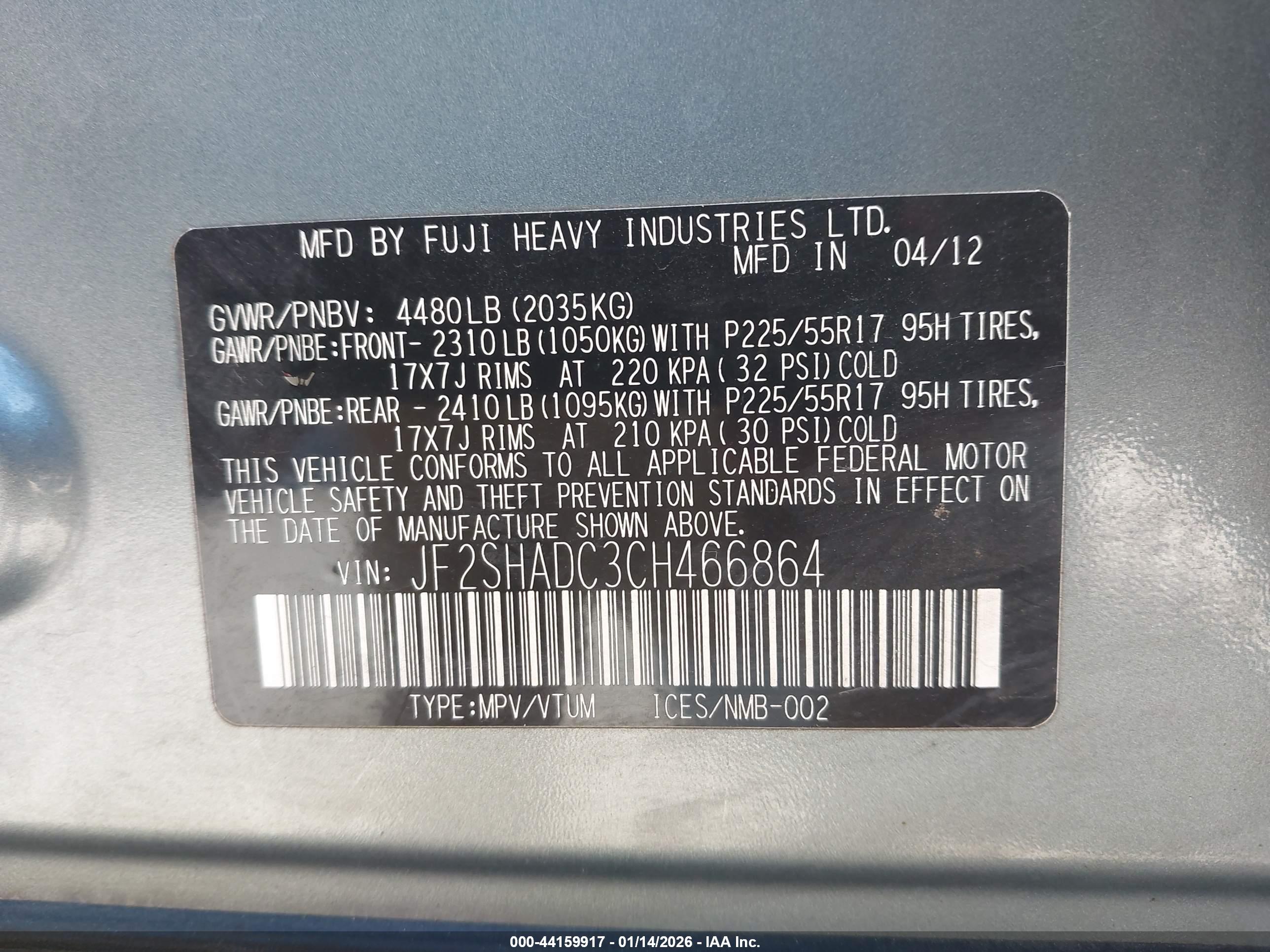 SUBARU FORESTER image 9