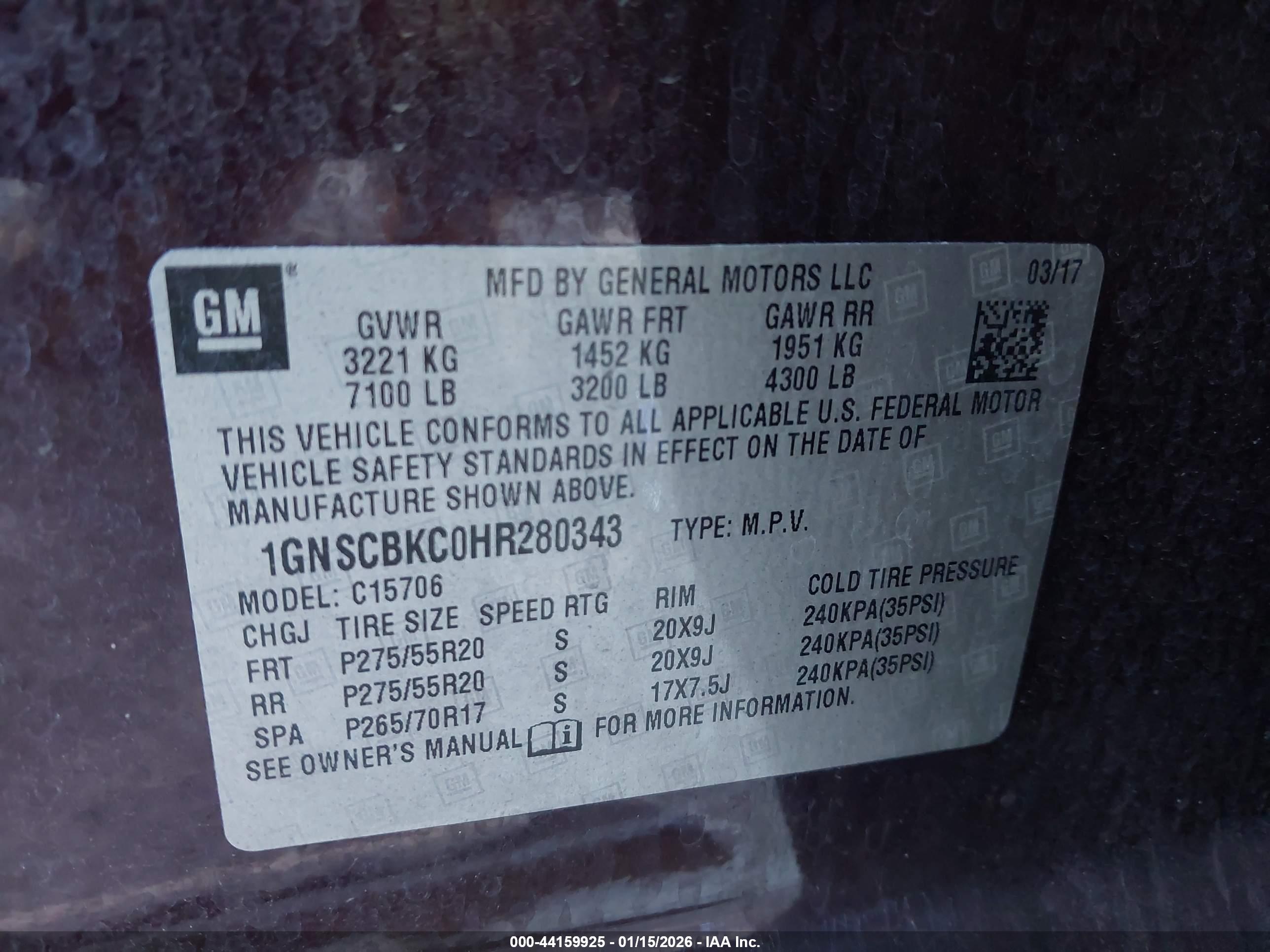 CHEVROLET TAHOE image 9