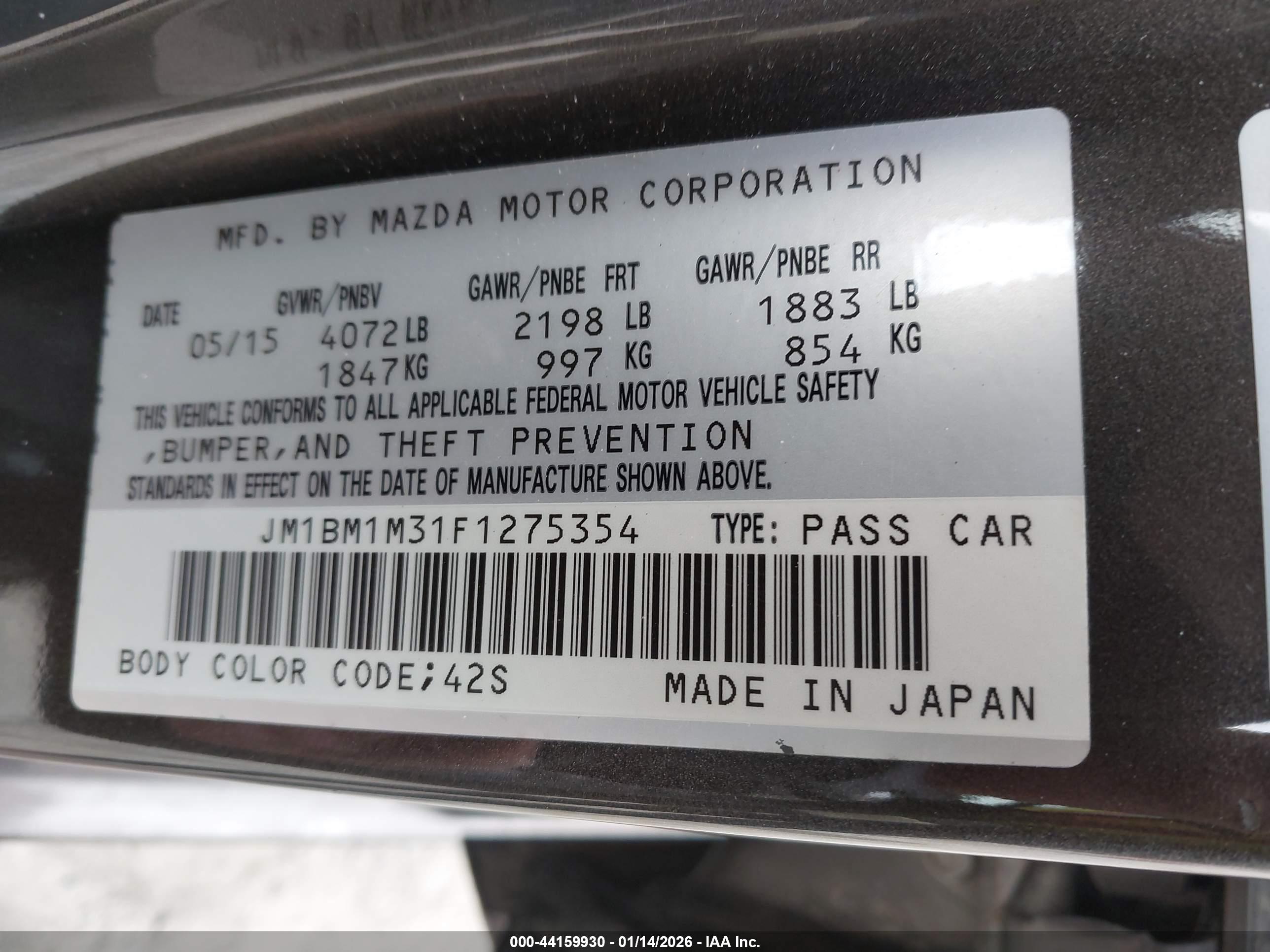 MAZDA MAZDA3 image 9