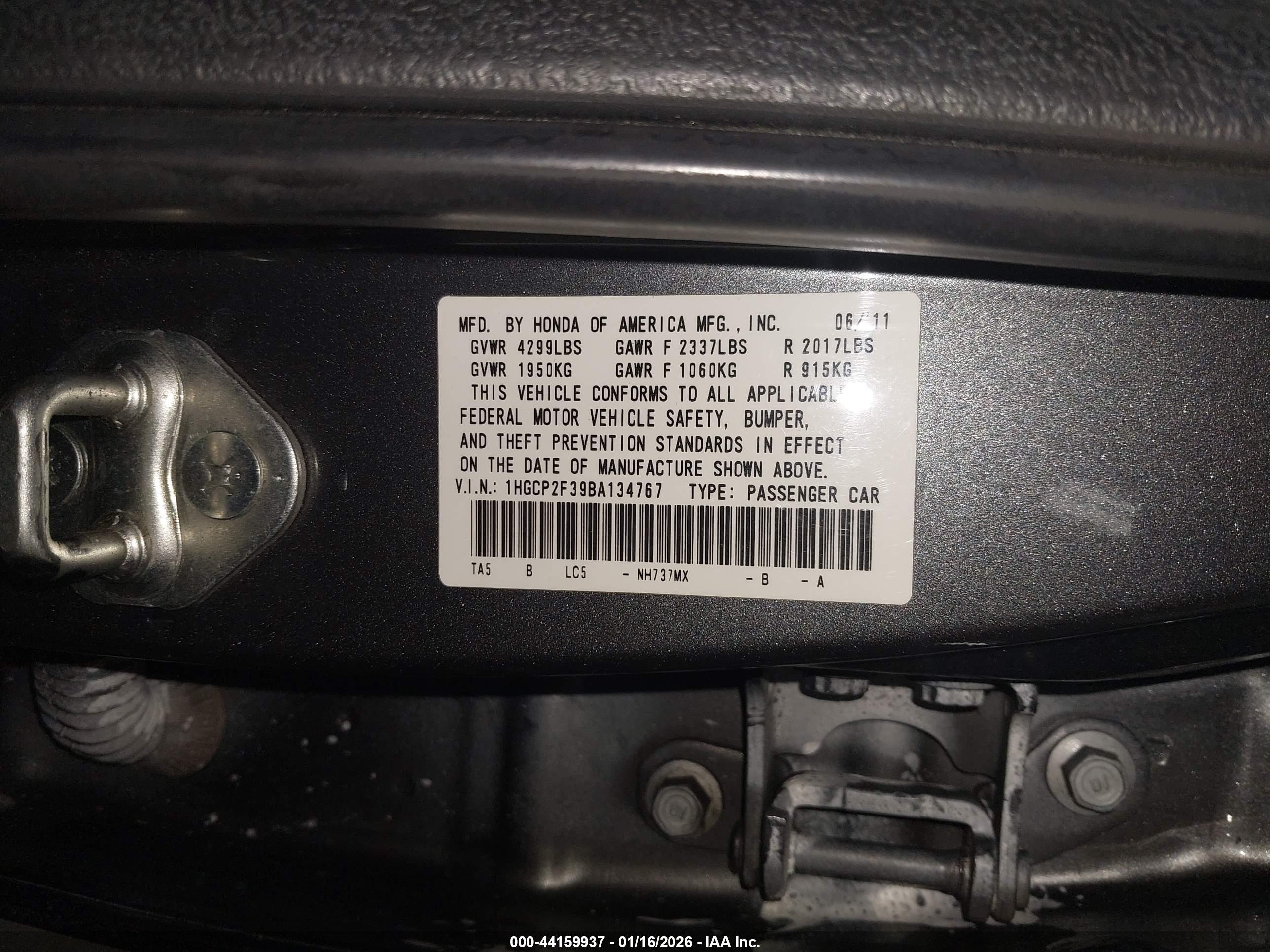 HONDA ACCORD image 9