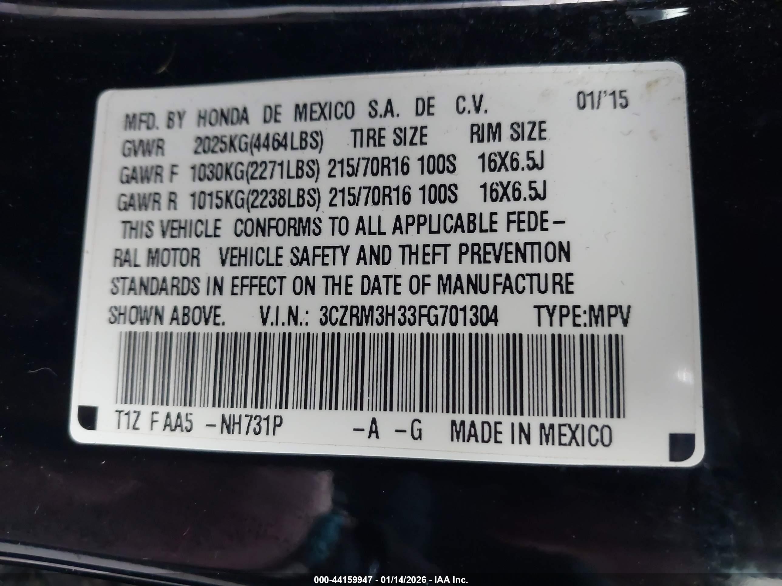 HONDA CR-V image 9