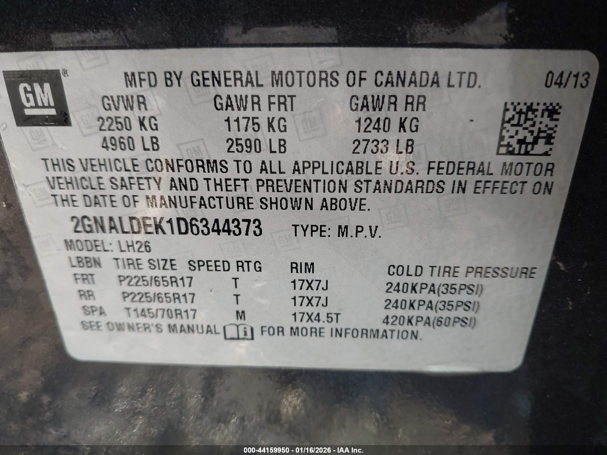 CHEVROLET EQUINOX image 9