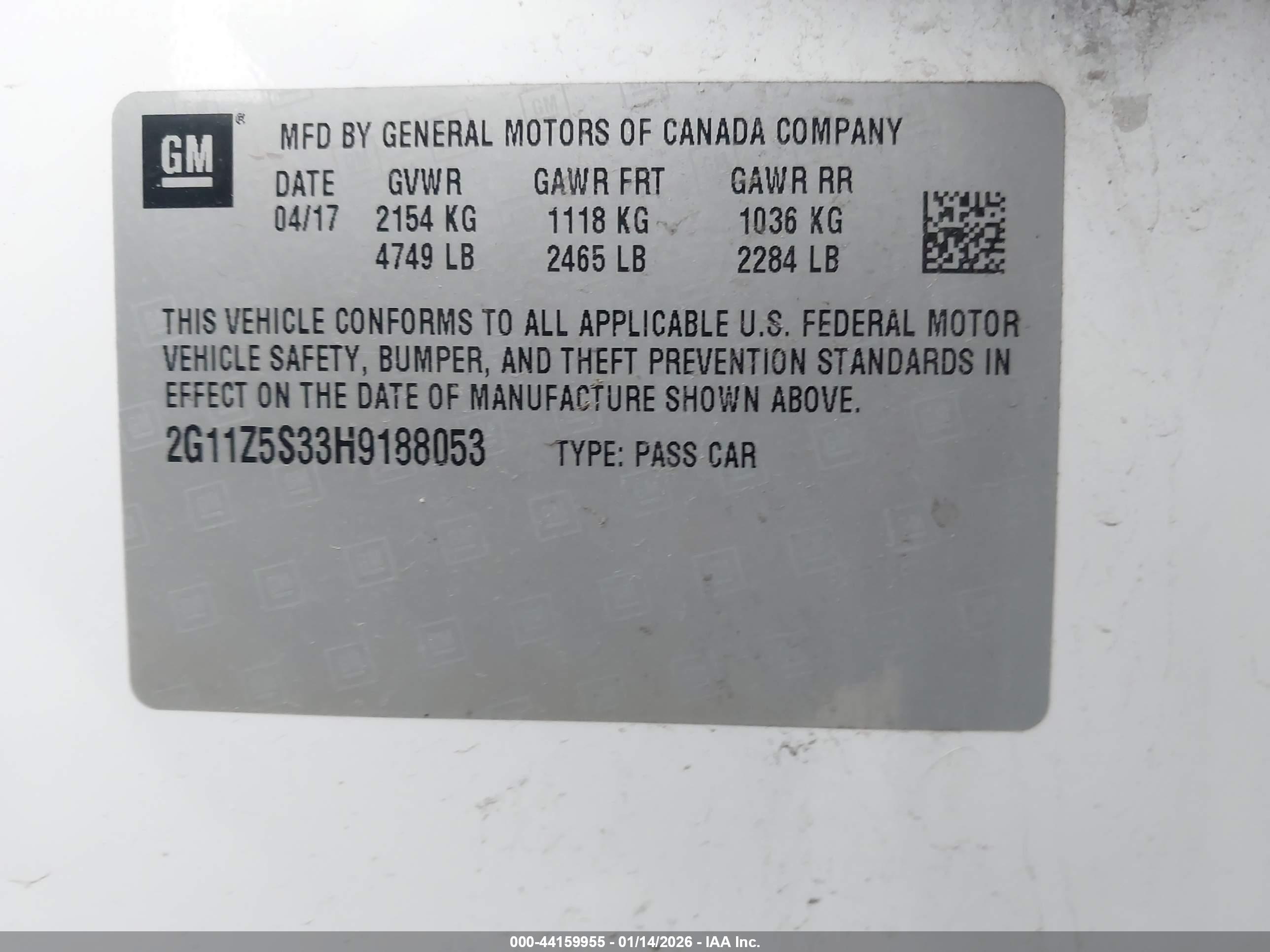 CHEVROLET IMPALA image 9