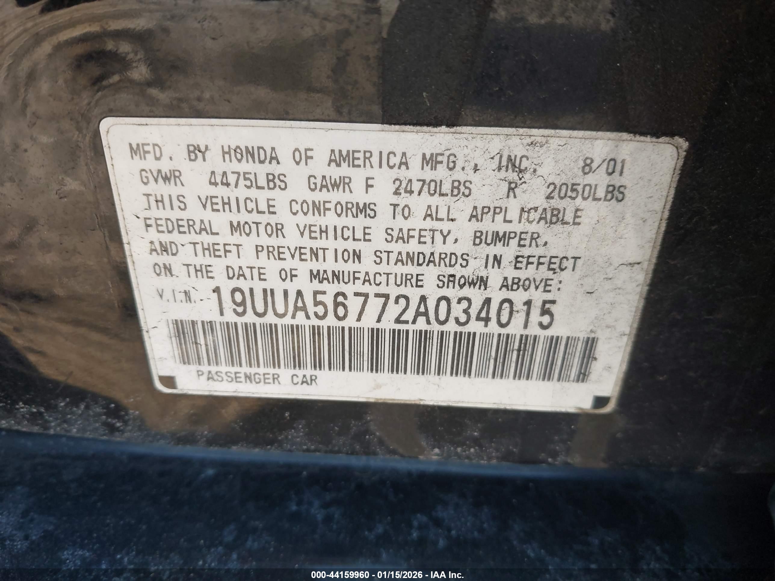 ACURA TL image 9