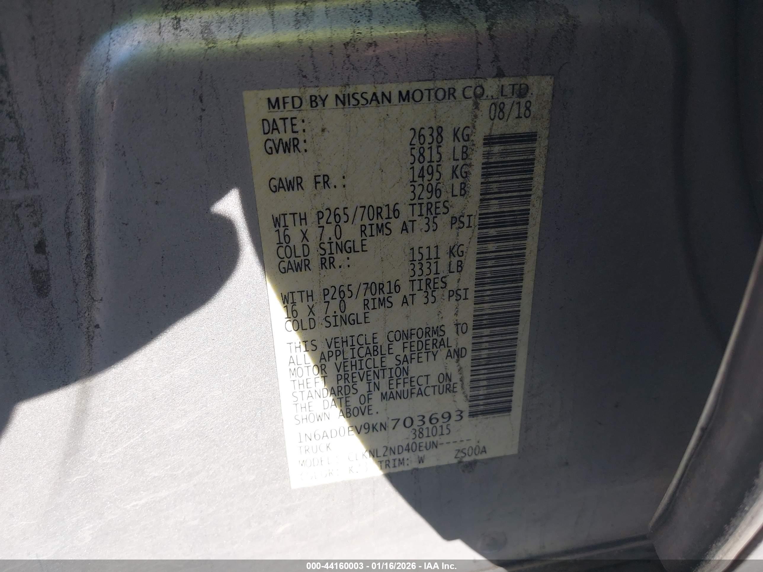 NISSAN FRONTIER image 9