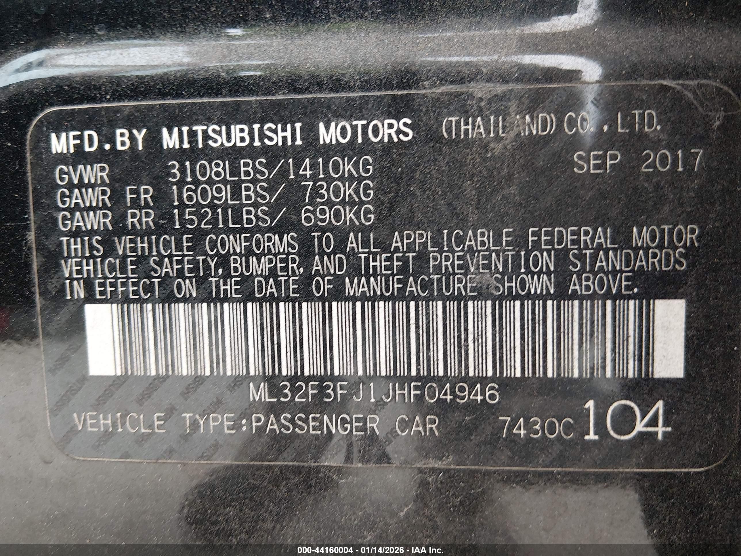 MITSUBISHI MIRAGE image 9