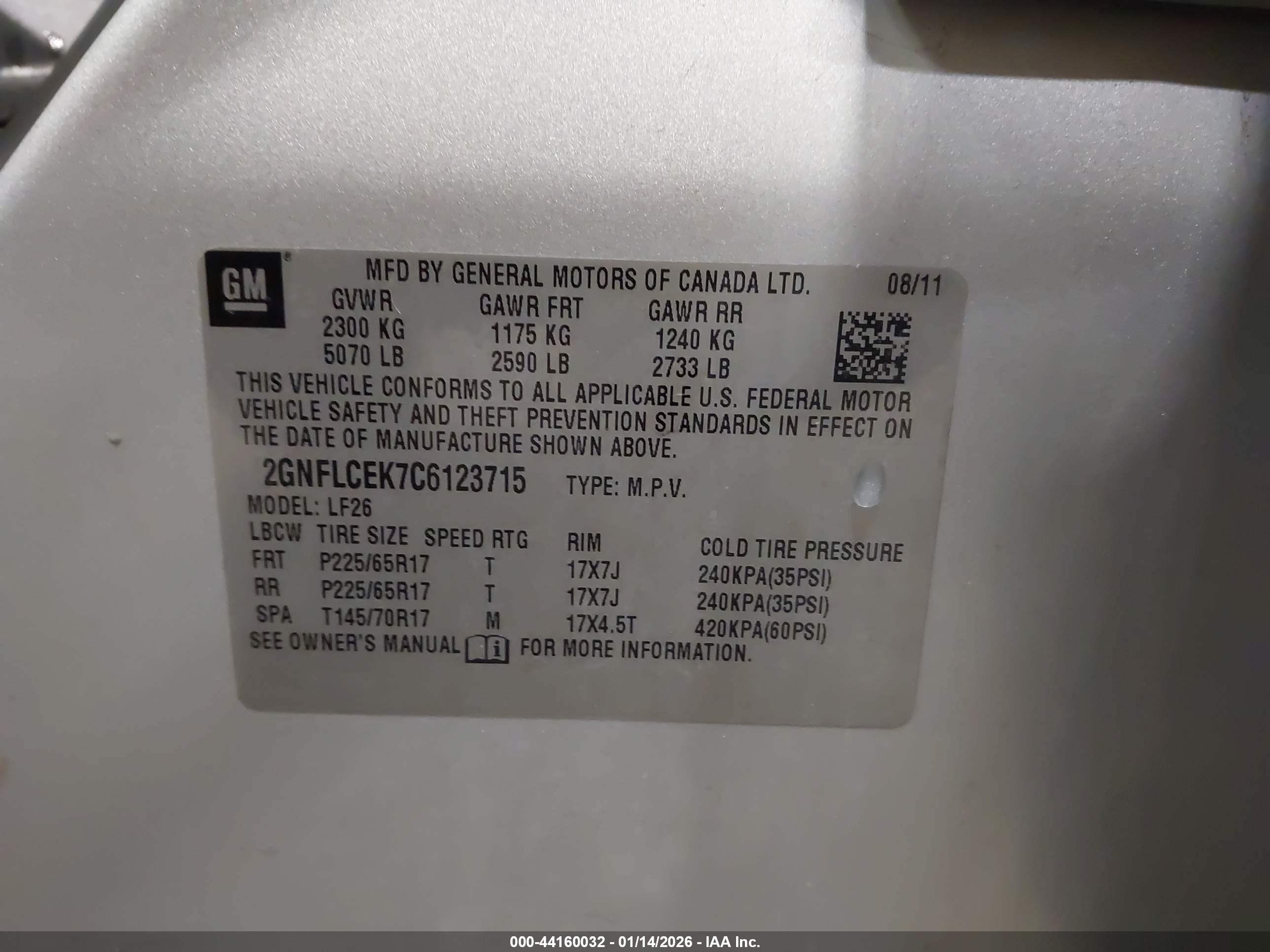 CHEVROLET EQUINOX image 9