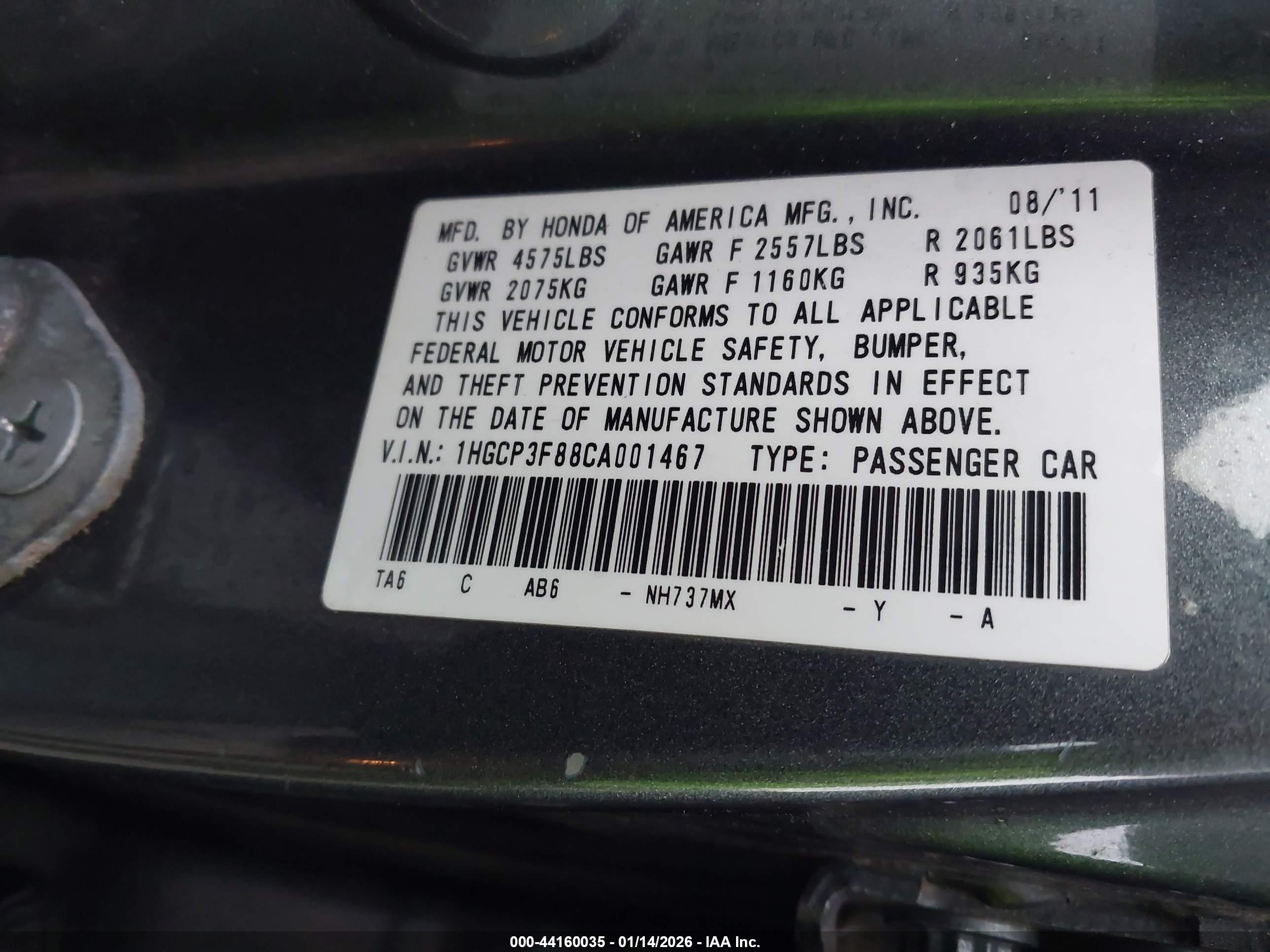 HONDA ACCORD image 9