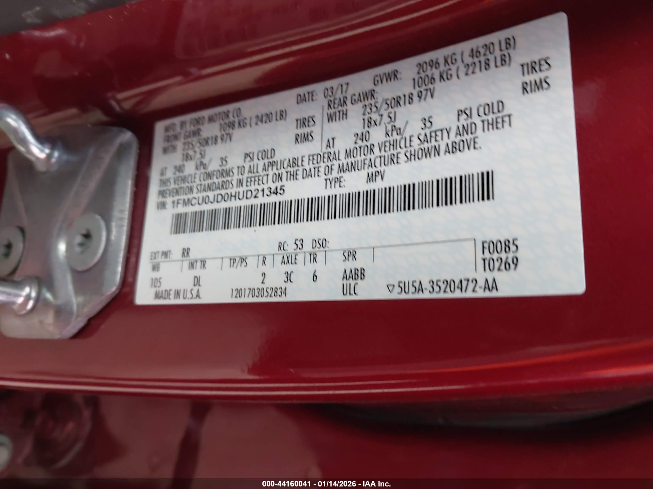 FORD ESCAPE image 9