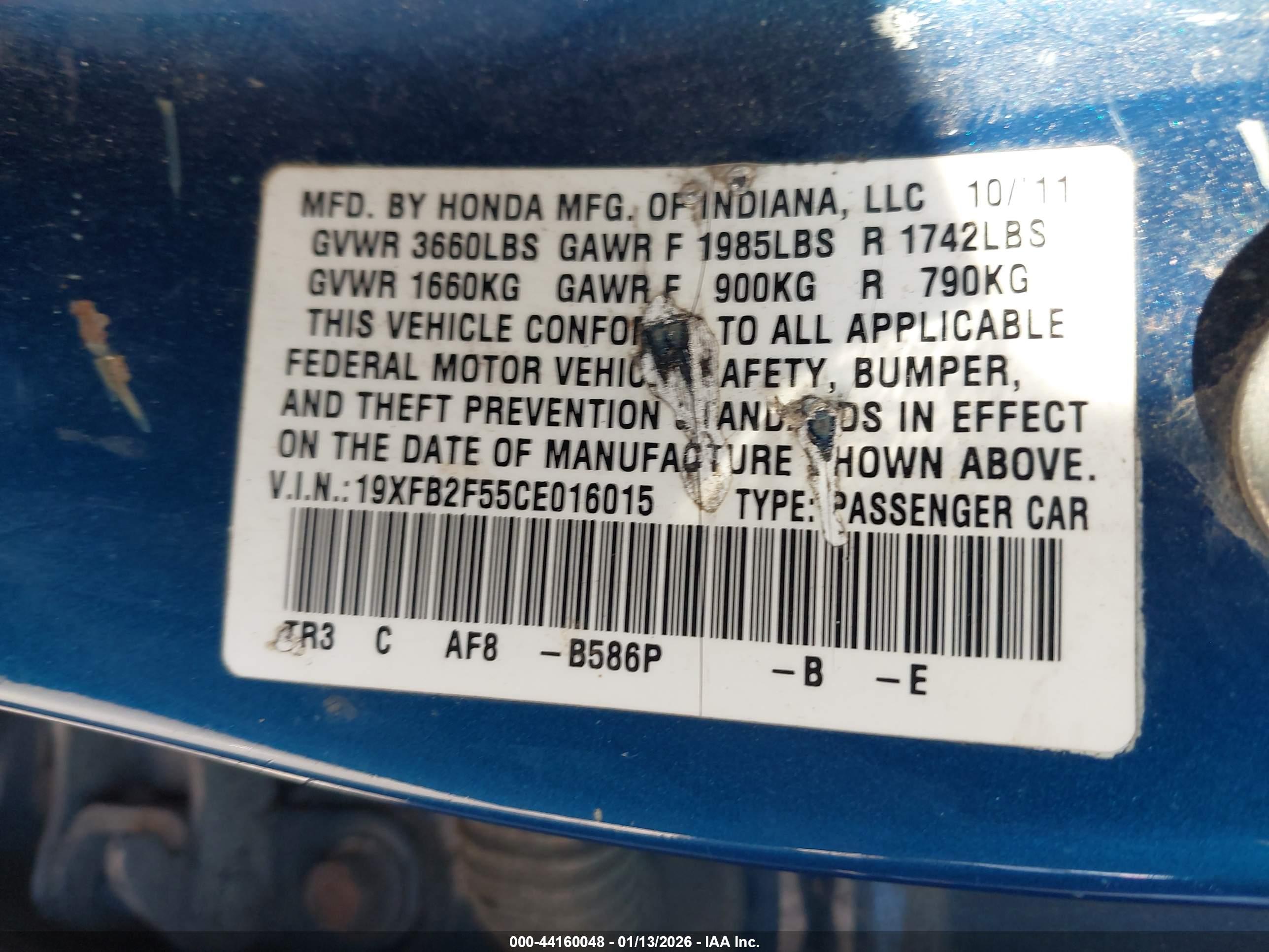 HONDA CIVIC image 9