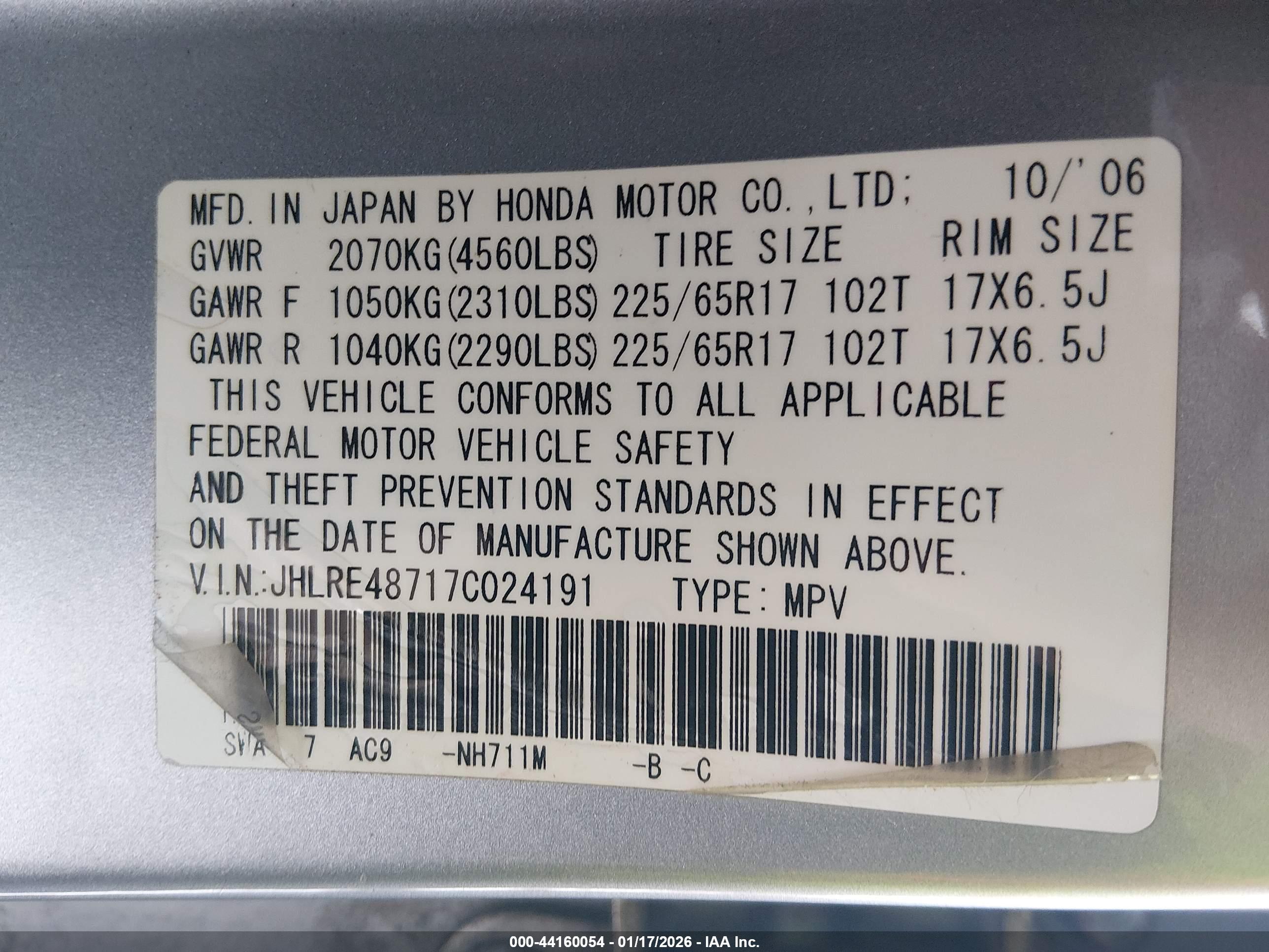 HONDA CR-V image 9