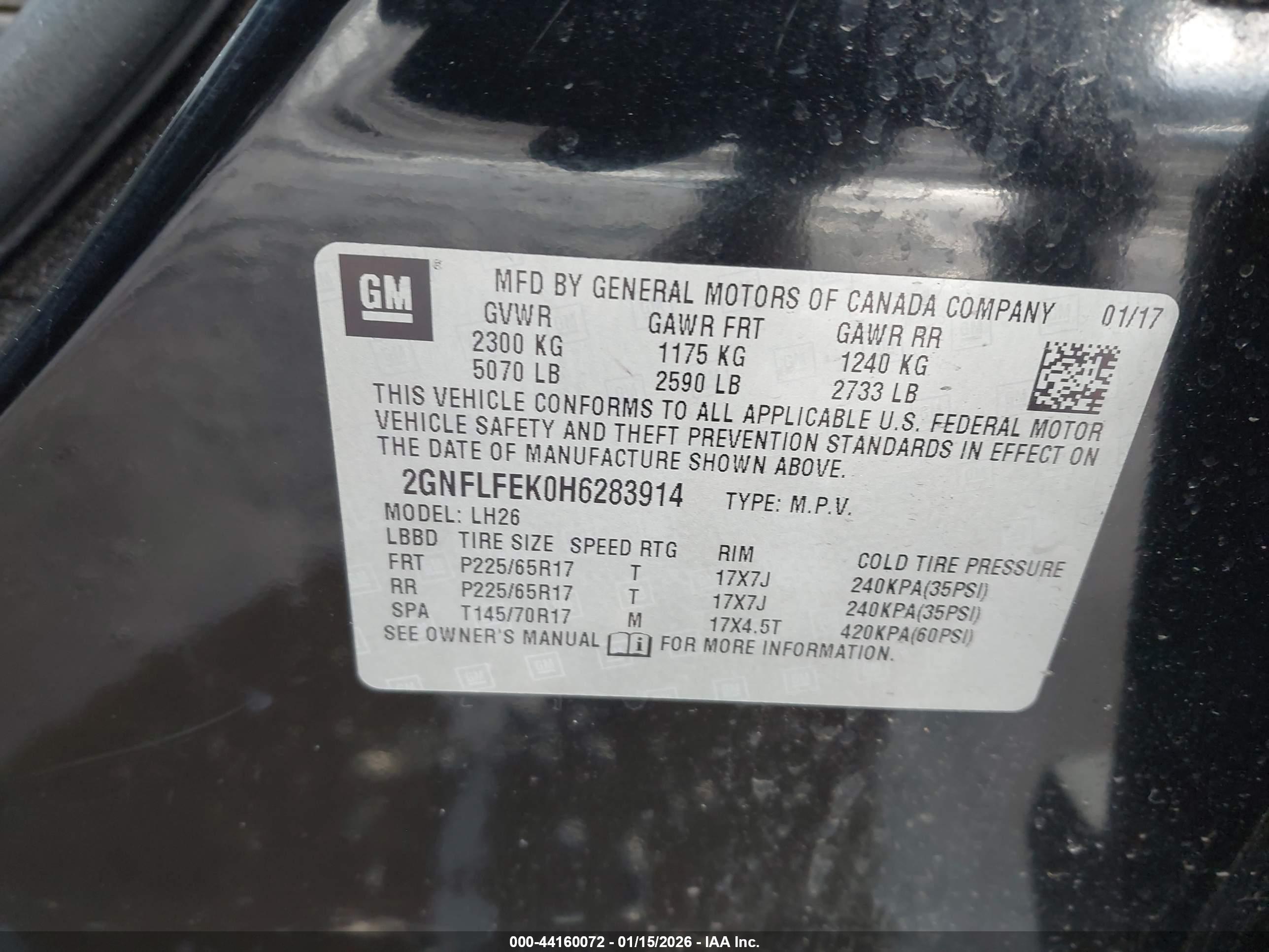 CHEVROLET EQUINOX image 9