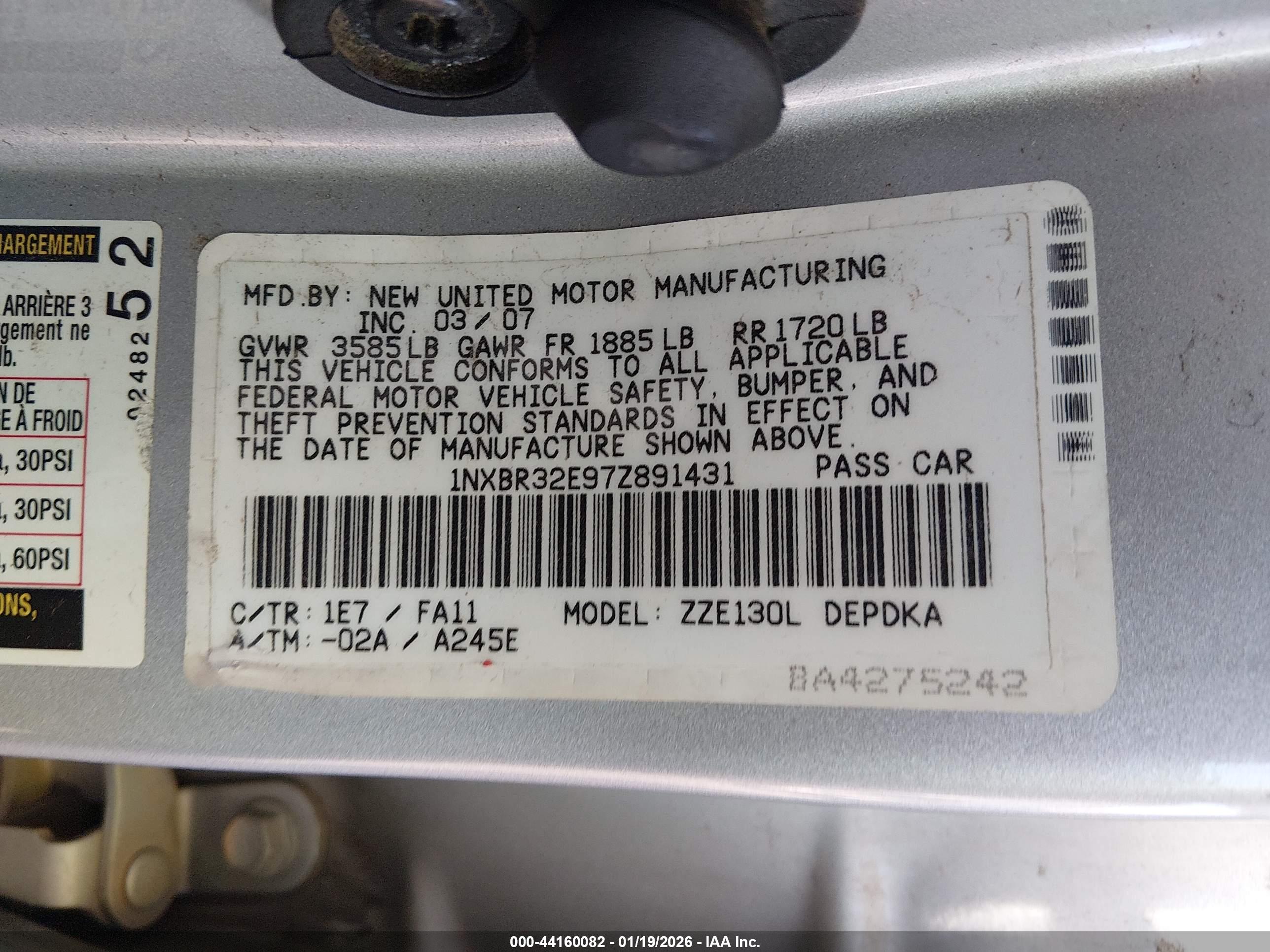 TOYOTA COROLLA image 9