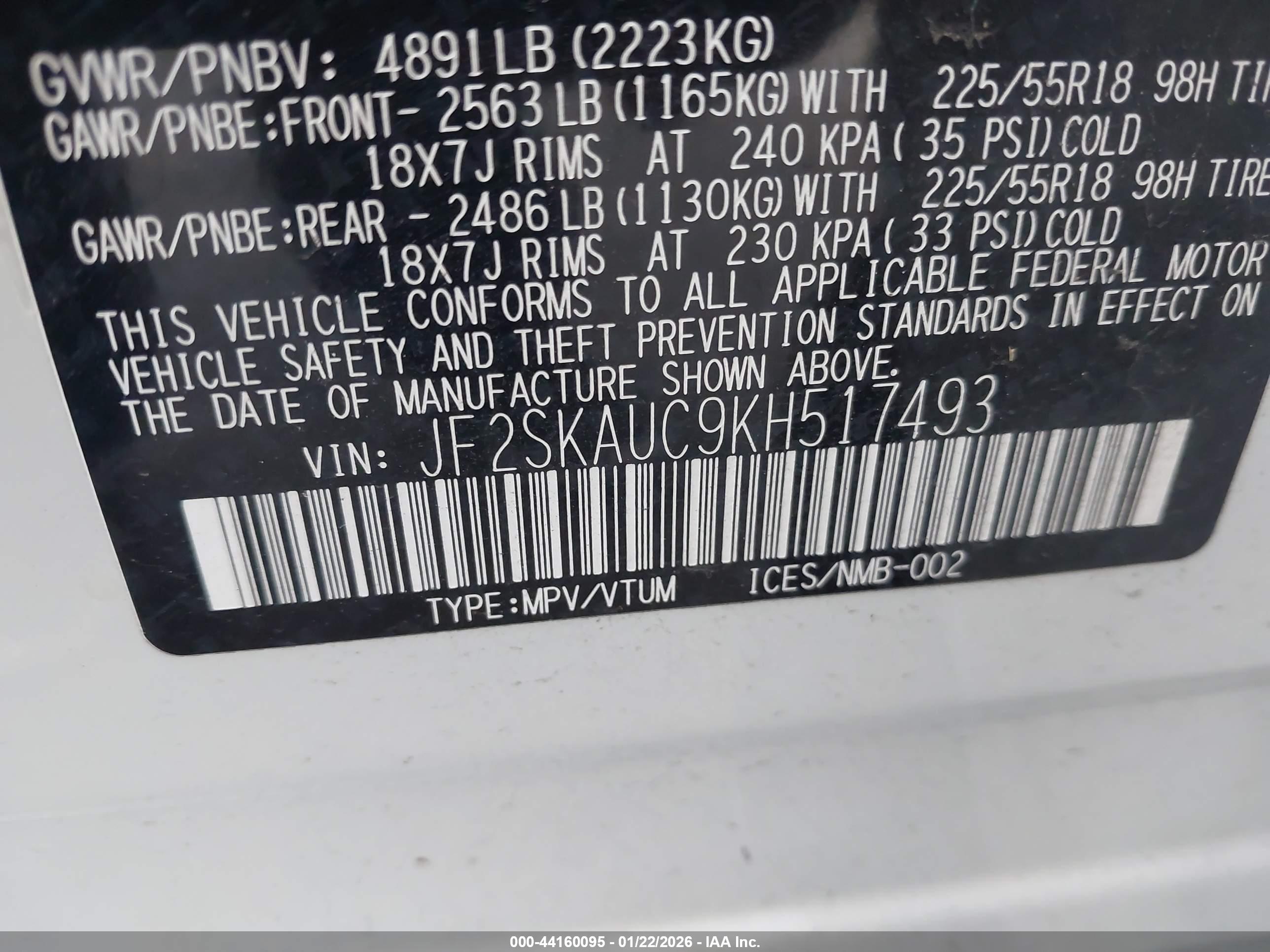 SUBARU FORESTER image 9