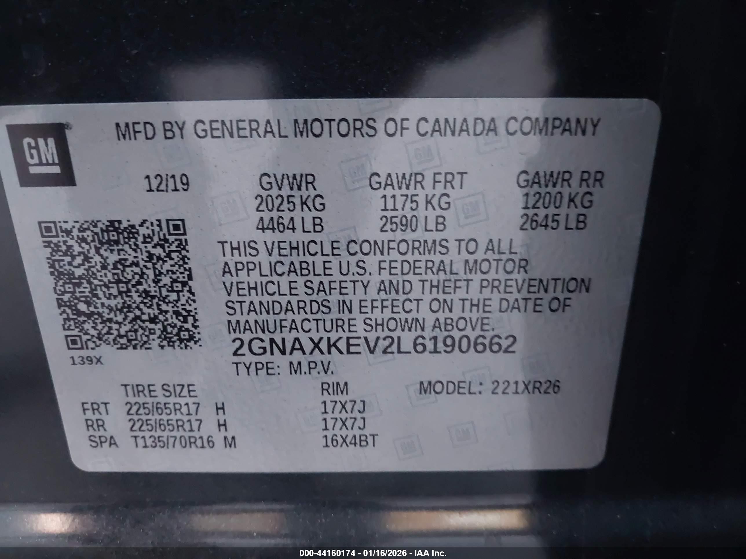 CHEVROLET EQUINOX image 9