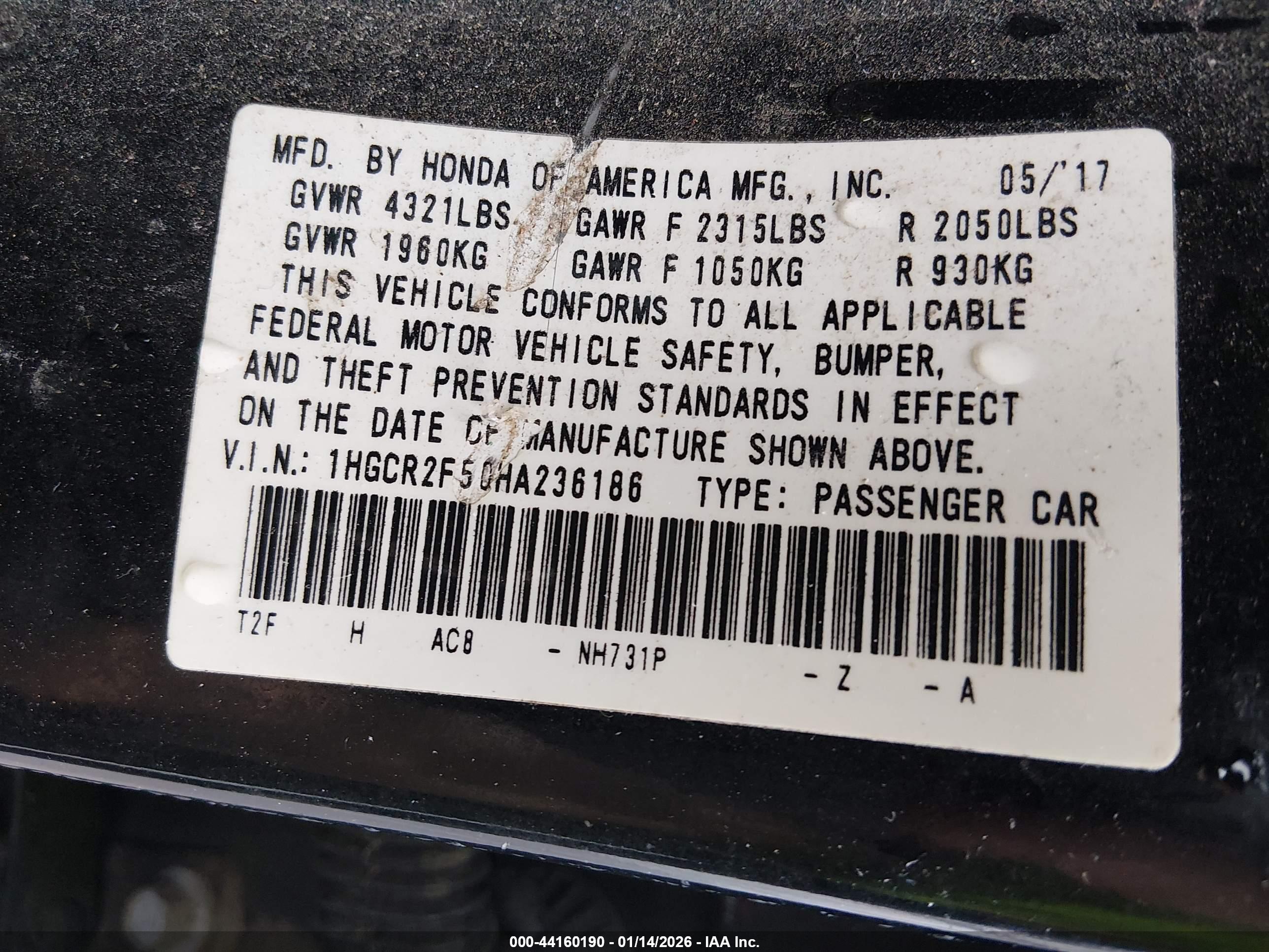 HONDA ACCORD image 9