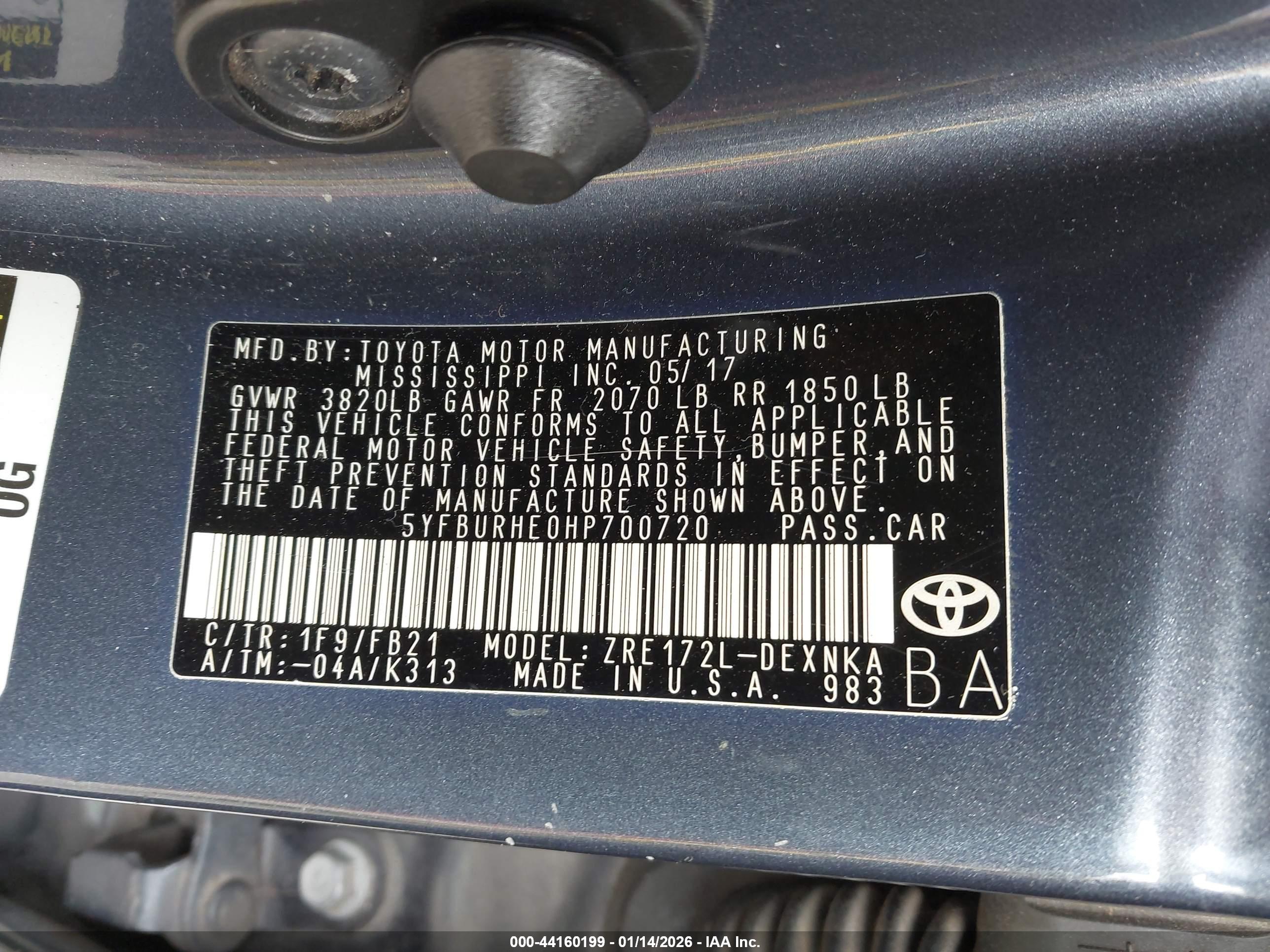 TOYOTA COROLLA image 9