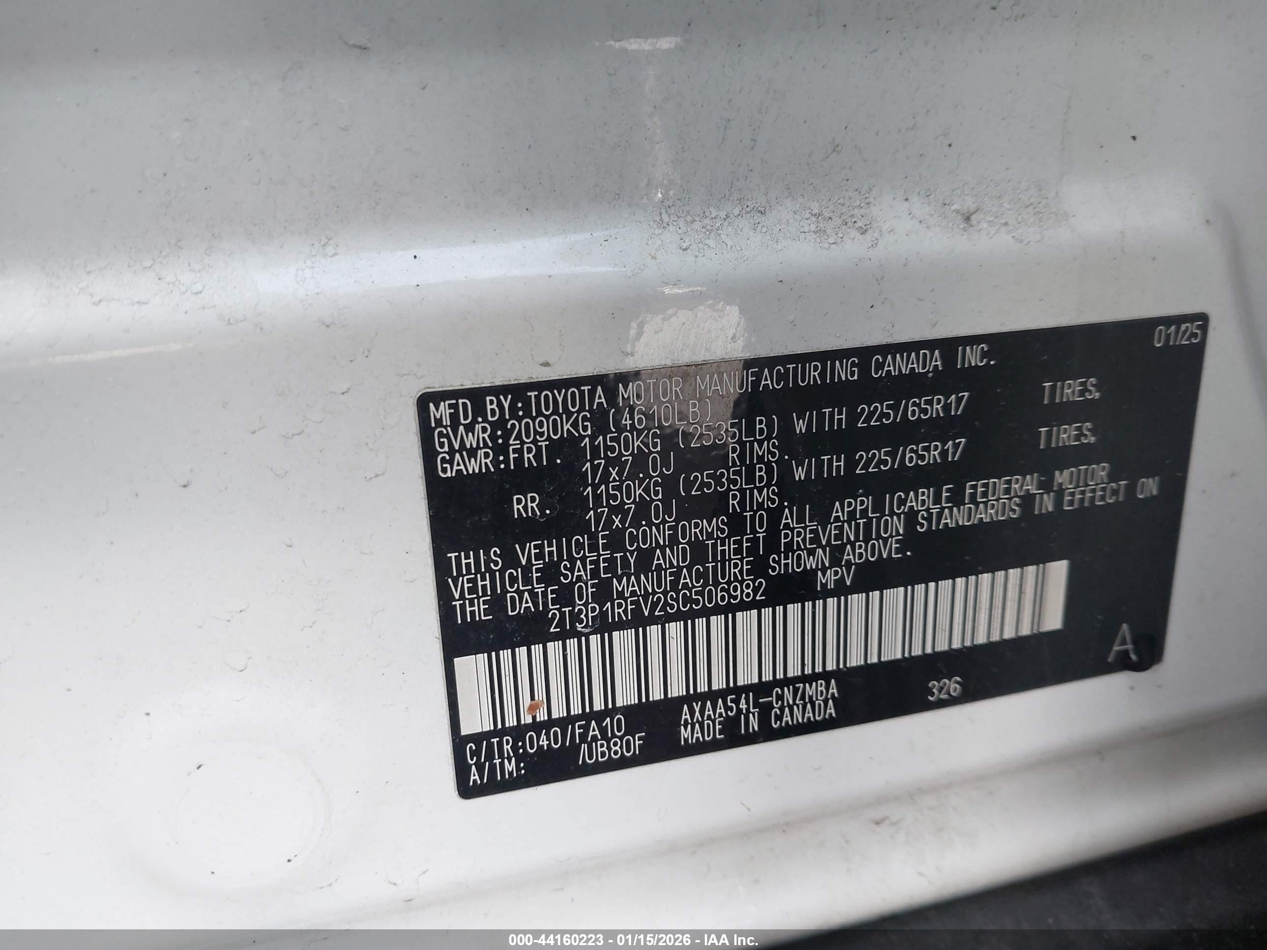 TOYOTA RAV4 image 9
