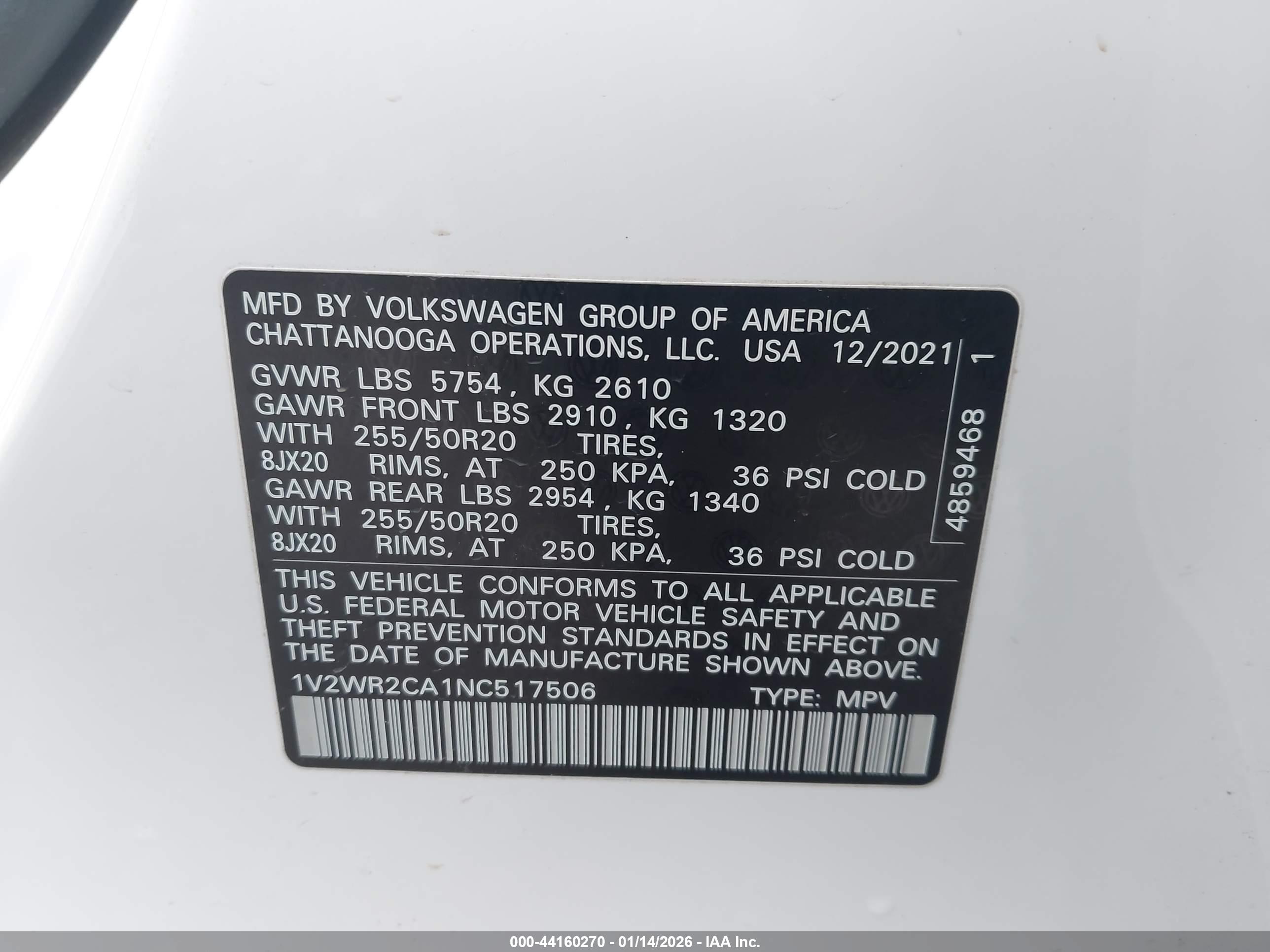 VOLKSWAGEN ATLAS image 9