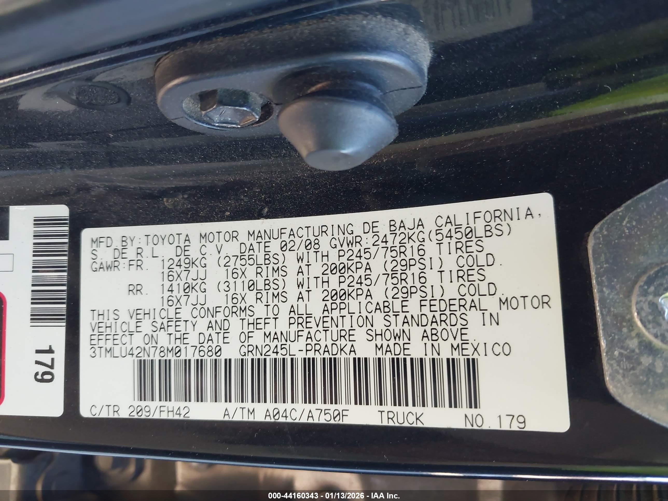 TOYOTA TACOMA image 9