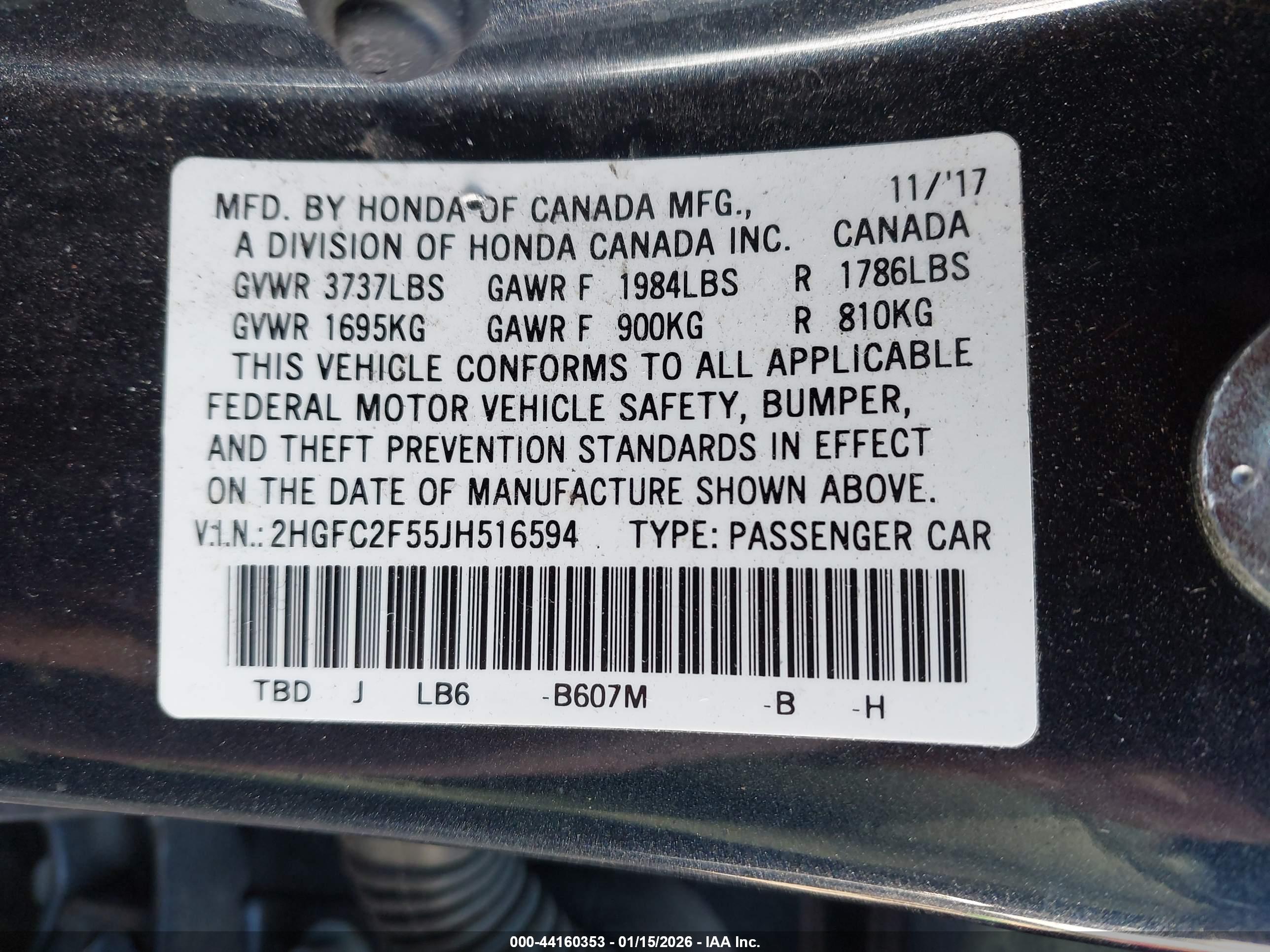HONDA CIVIC image 9