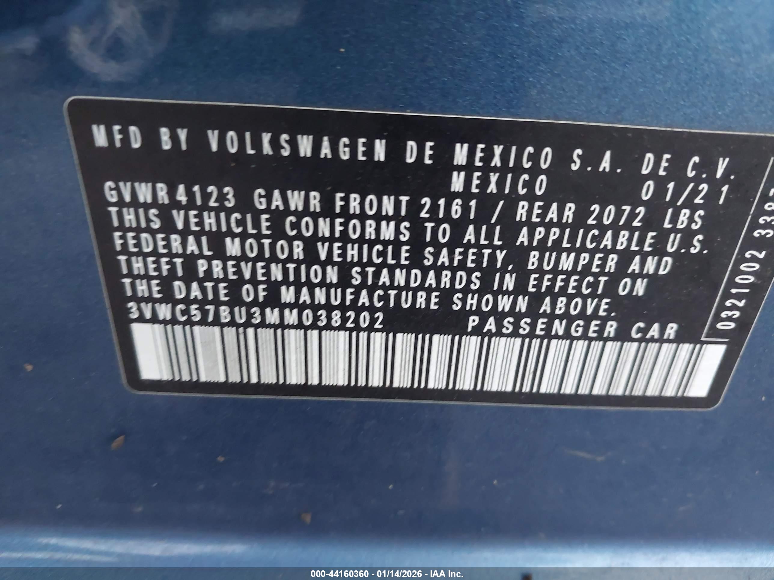 VOLKSWAGEN JETTA image 9