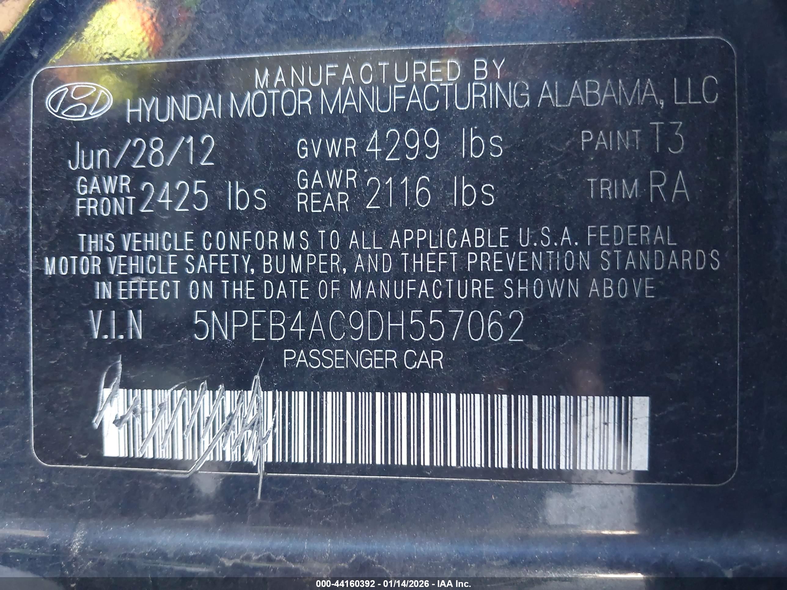 HYUNDAI SONATA image 9