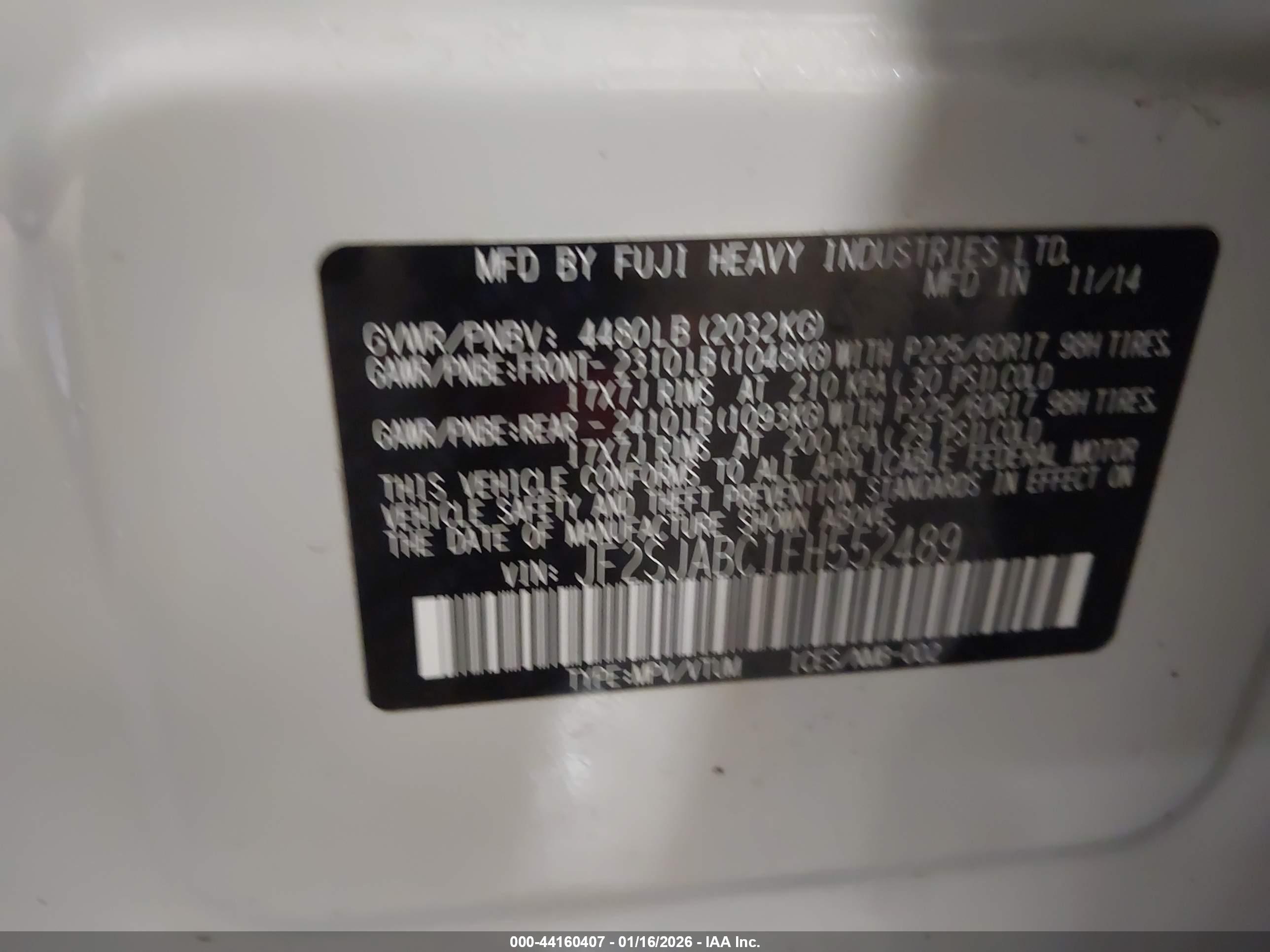 SUBARU FORESTER image 9