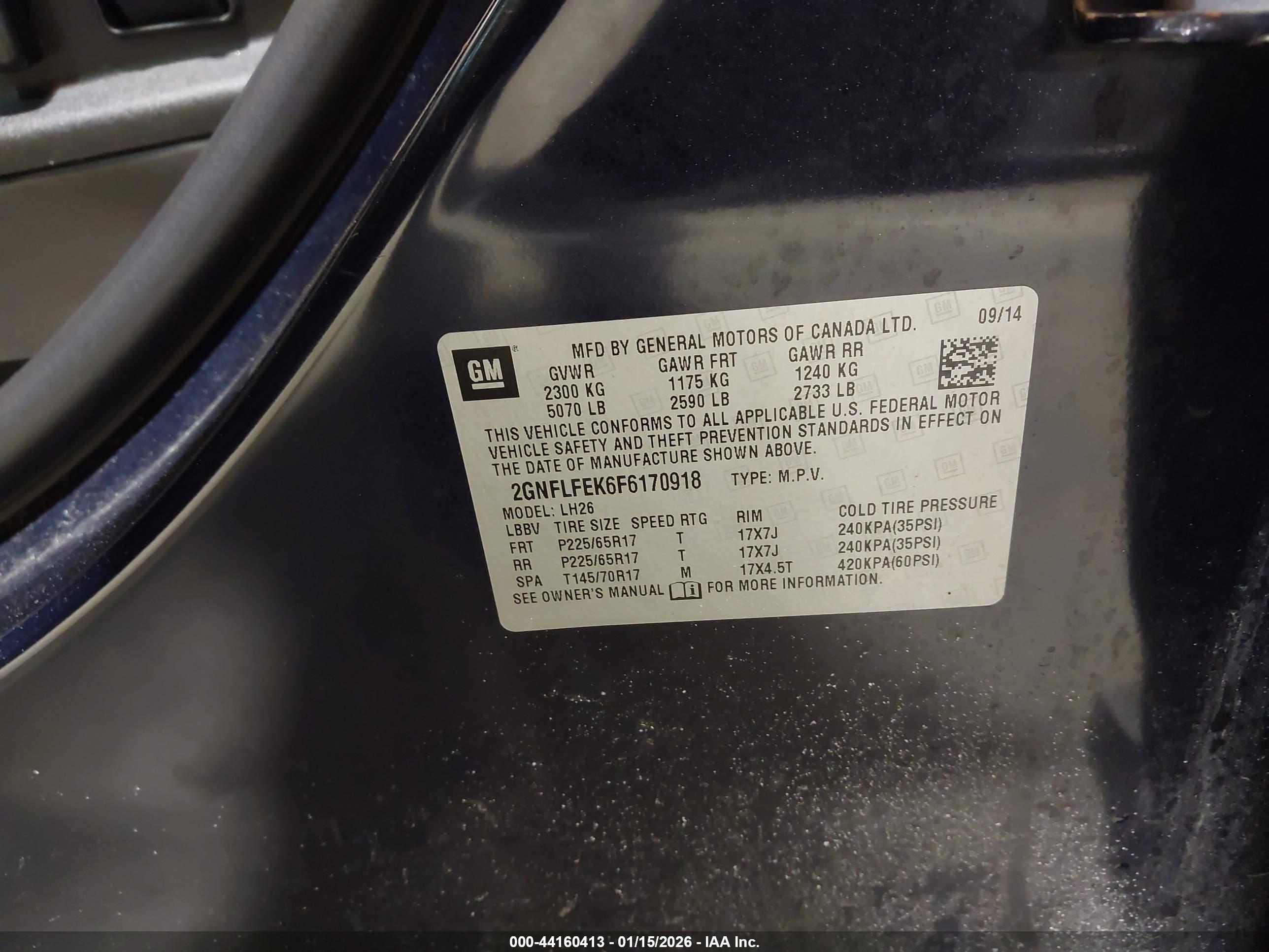 CHEVROLET EQUINOX image 9