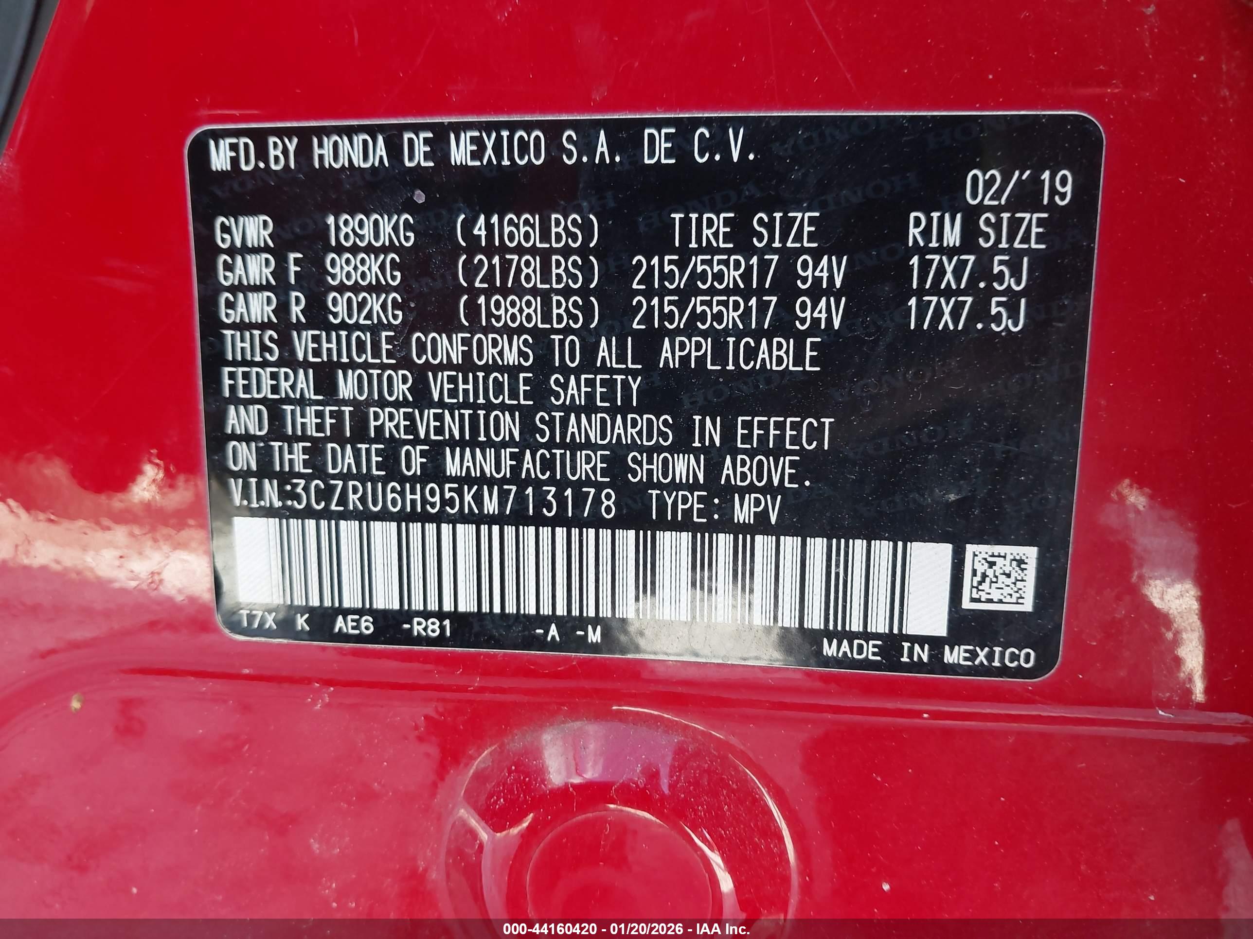 HONDA HR-V image 9