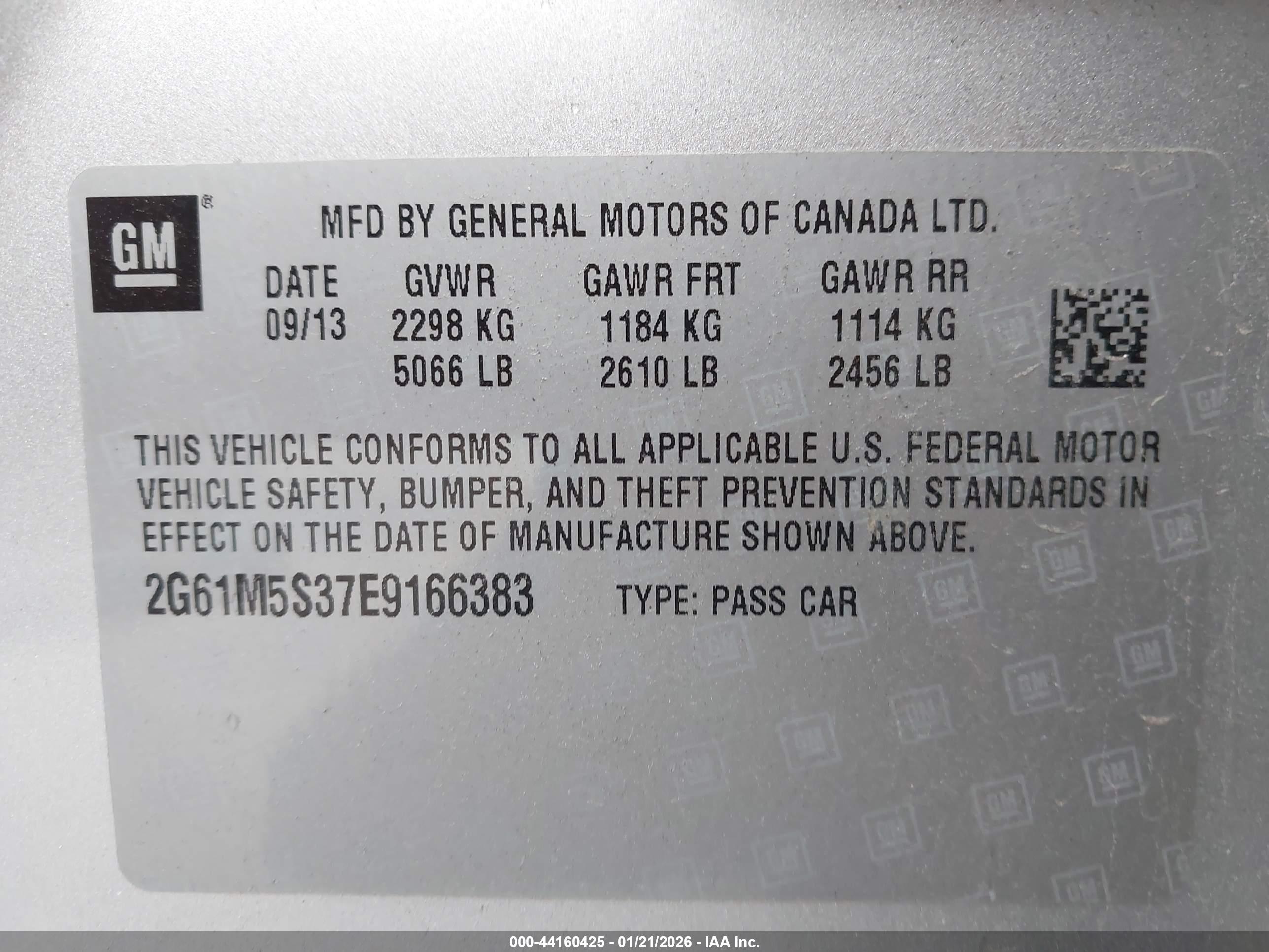CADILLAC XTS image 9