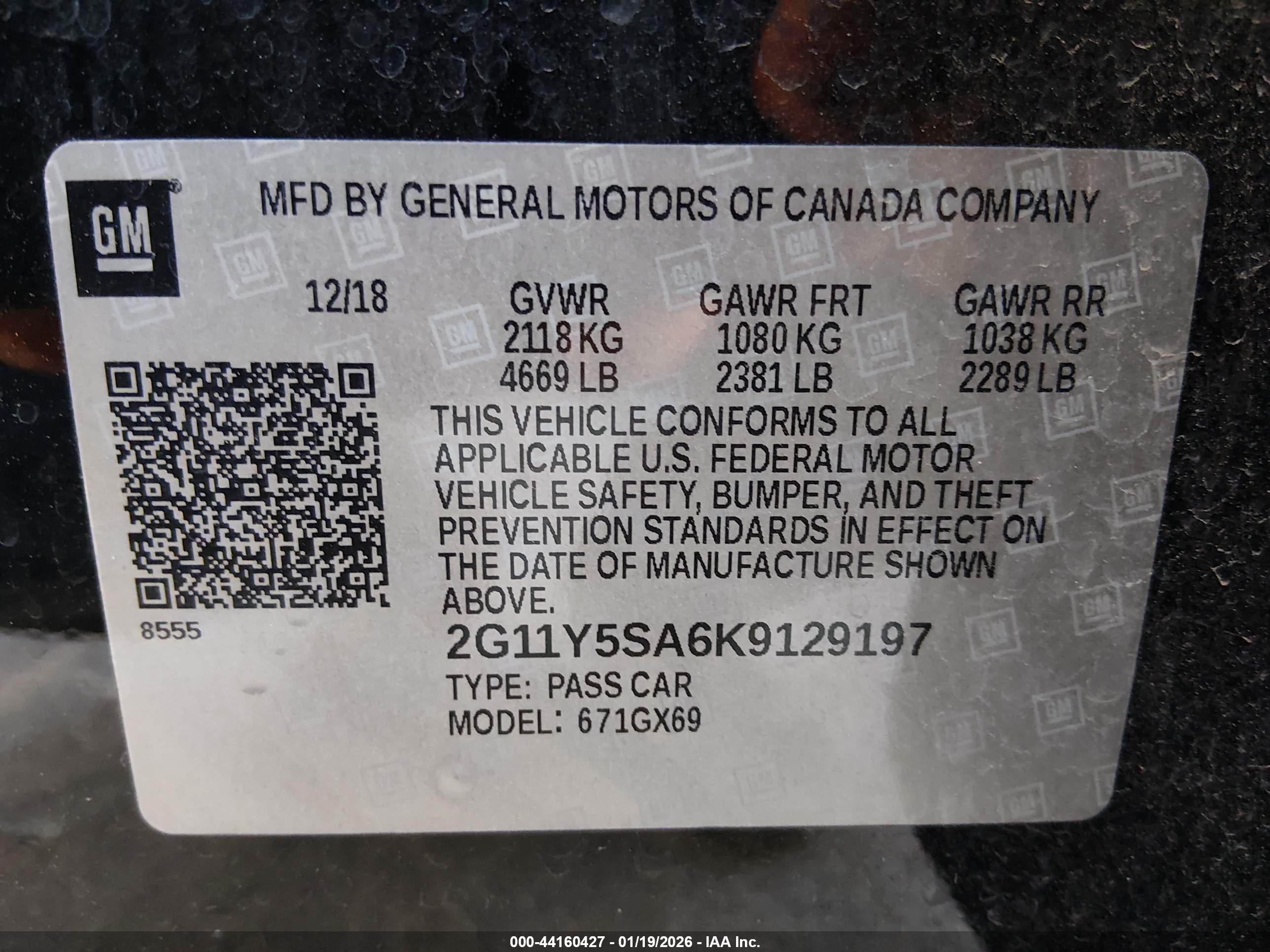 CHEVROLET IMPALA image 9