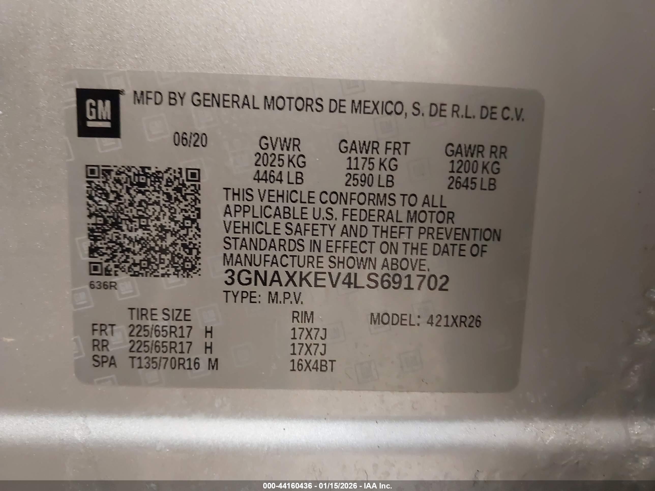 CHEVROLET EQUINOX image 9