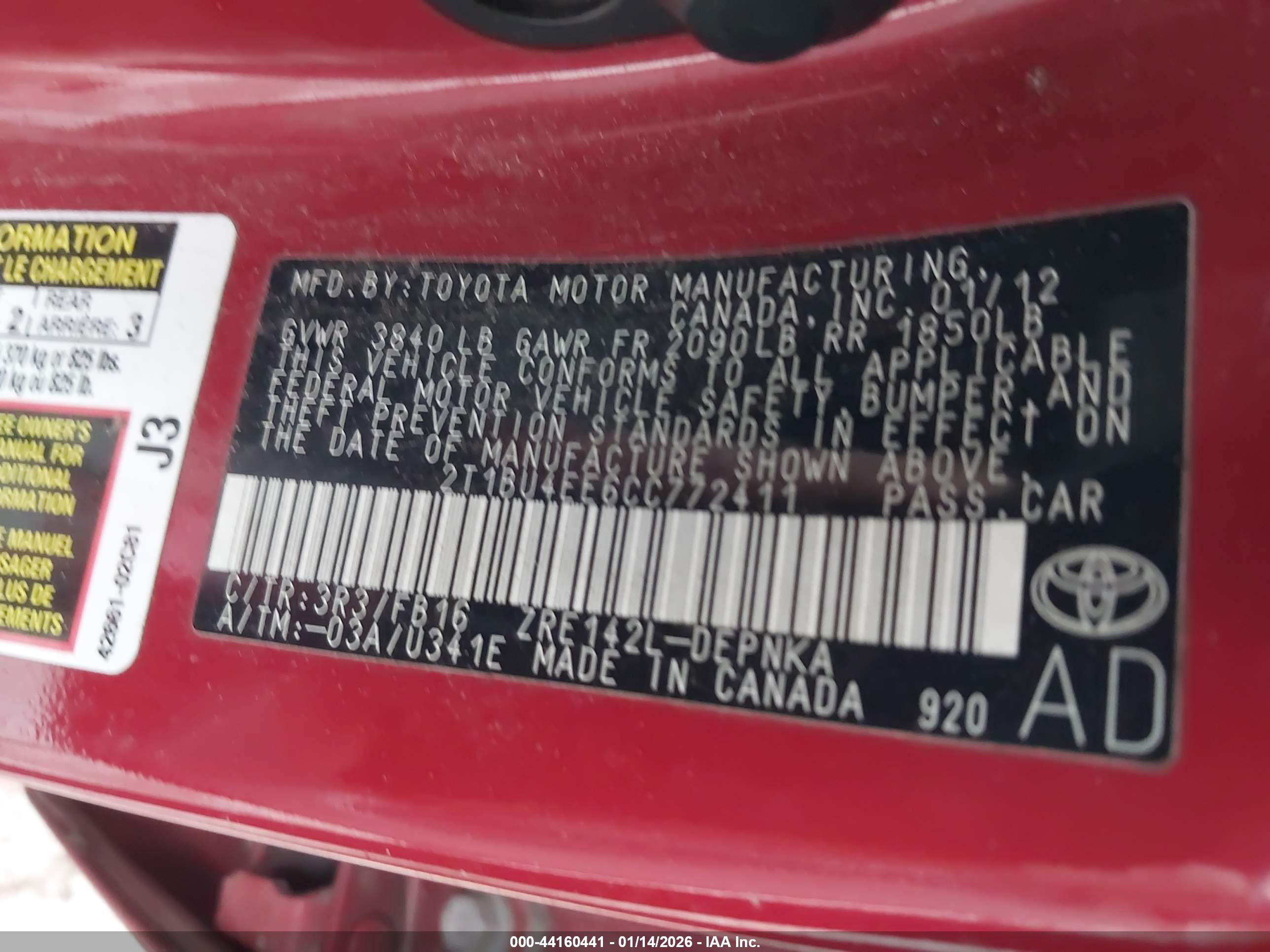 TOYOTA COROLLA image 9