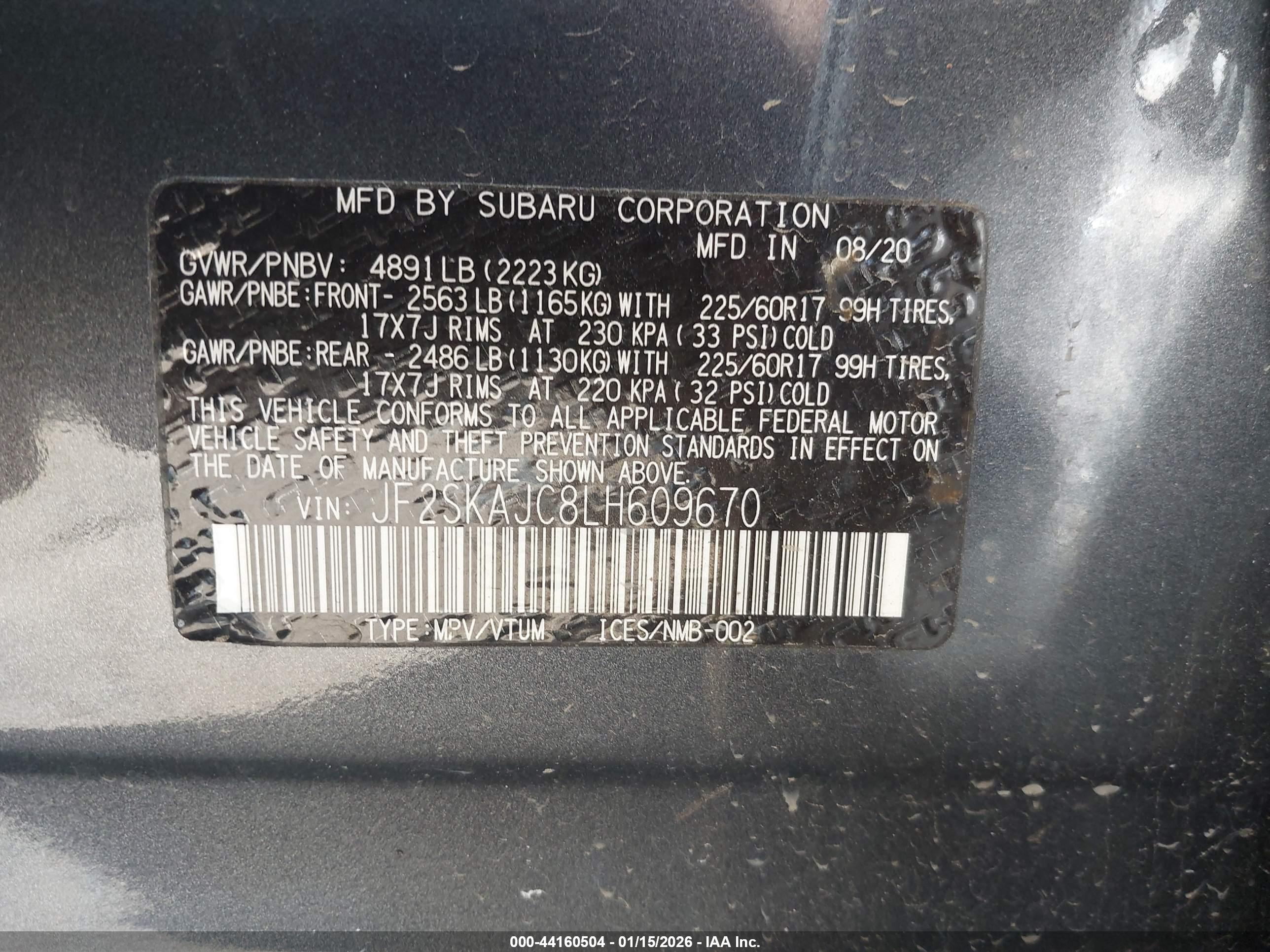 SUBARU FORESTER image 9