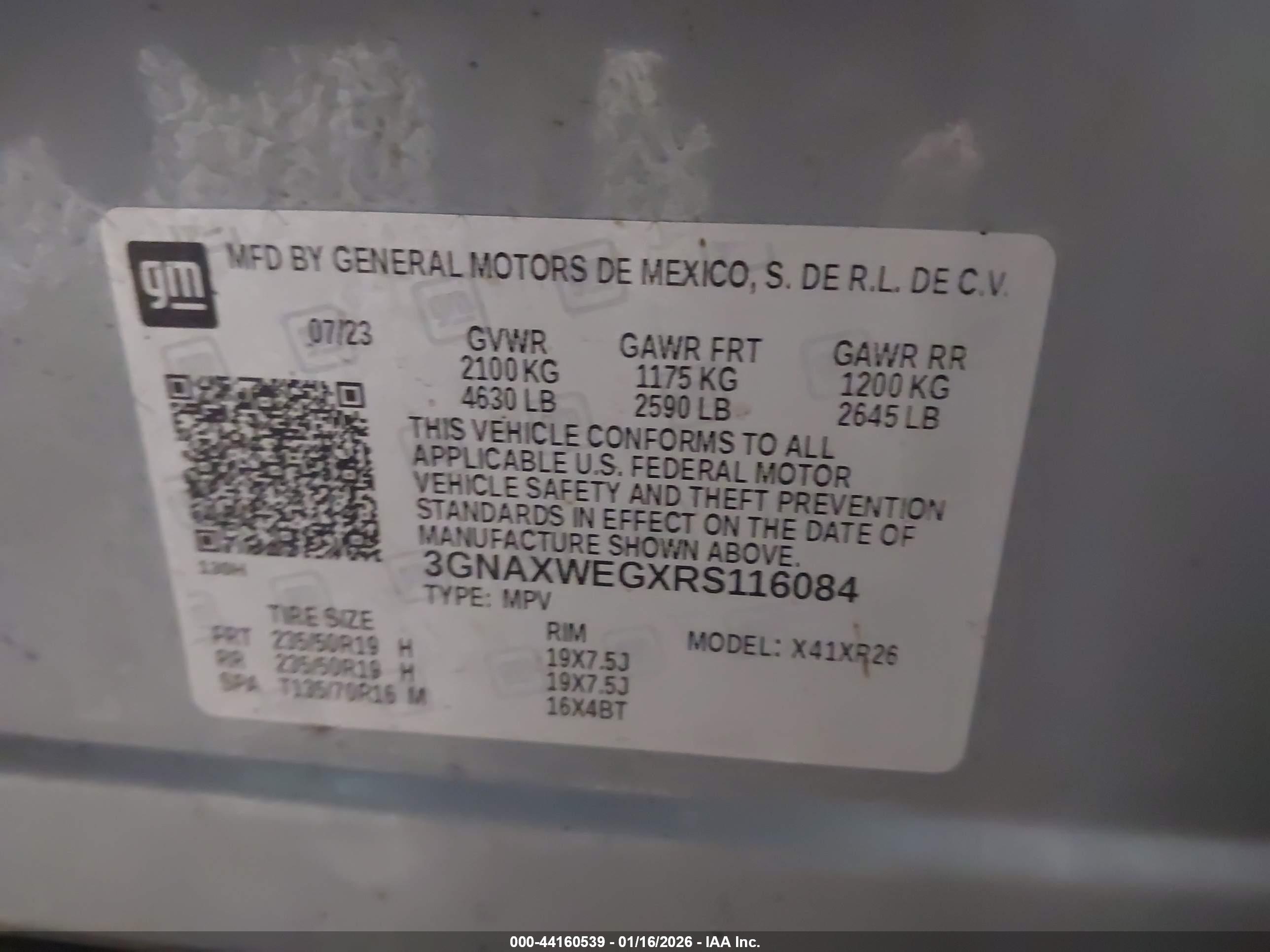 CHEVROLET EQUINOX image 9