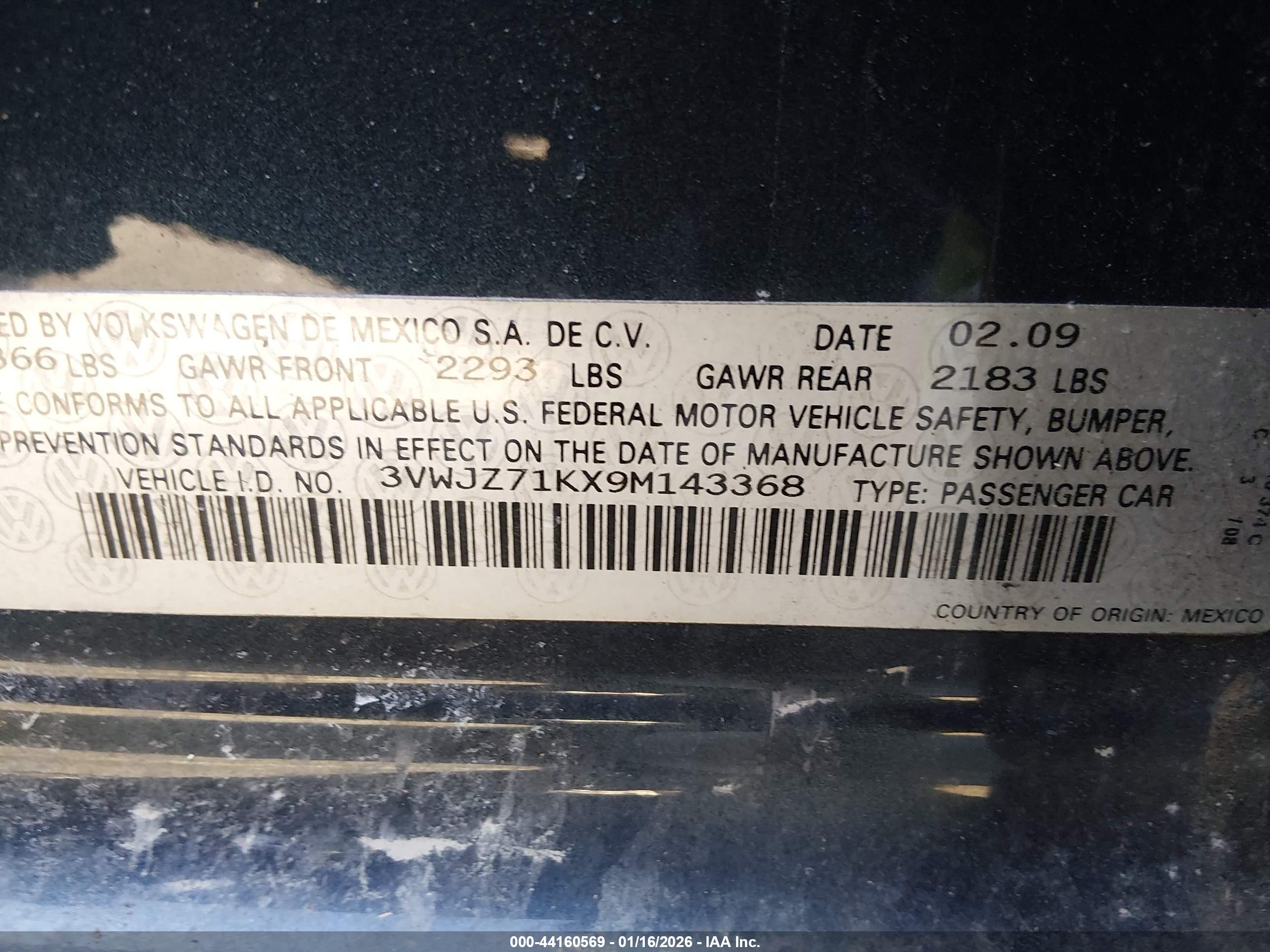VOLKSWAGEN JETTA image 9