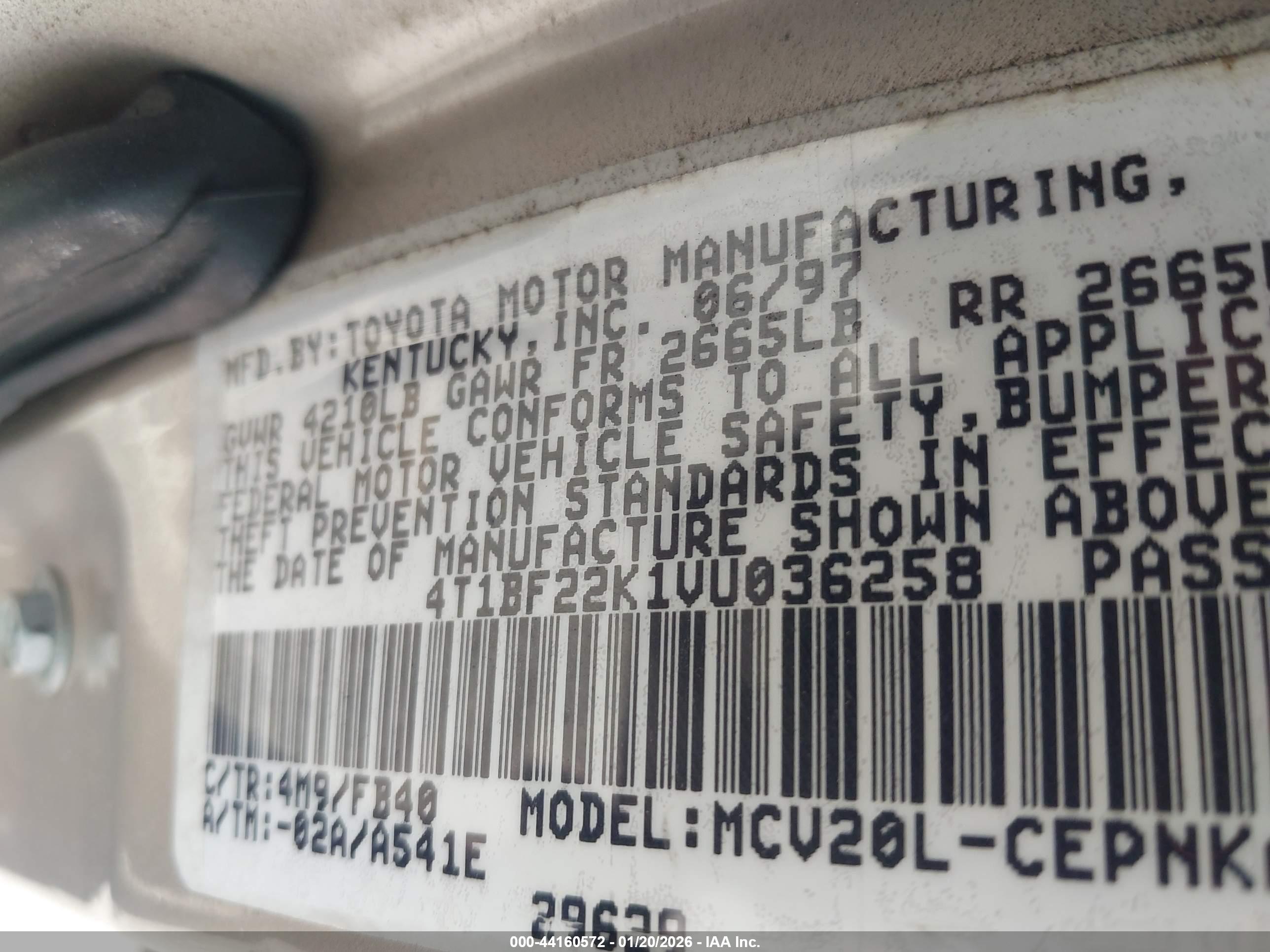 TOYOTA CAMRY image 9