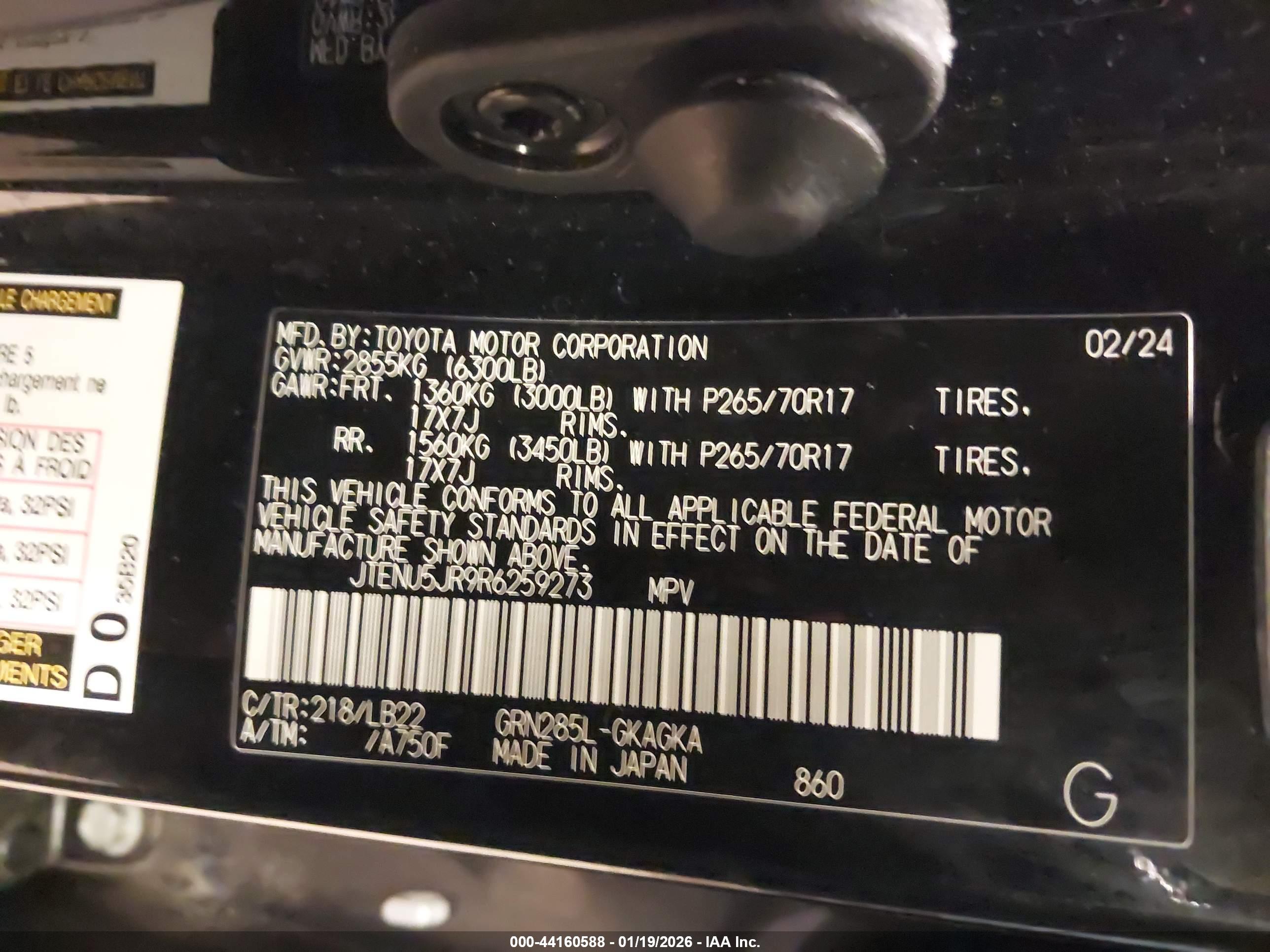 TOYOTA 4RUNNER image 9