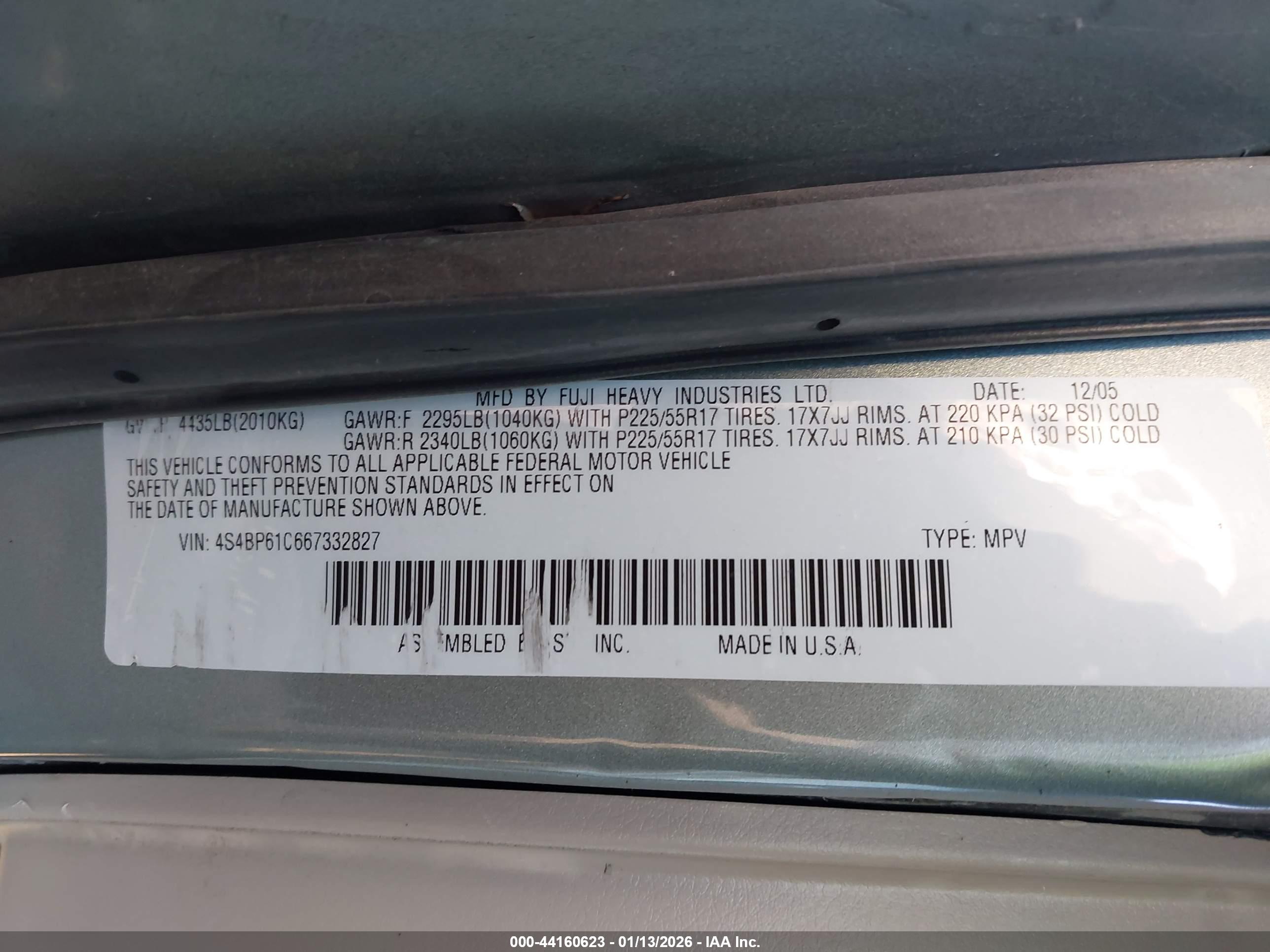 SUBARU OUTBACK image 9
