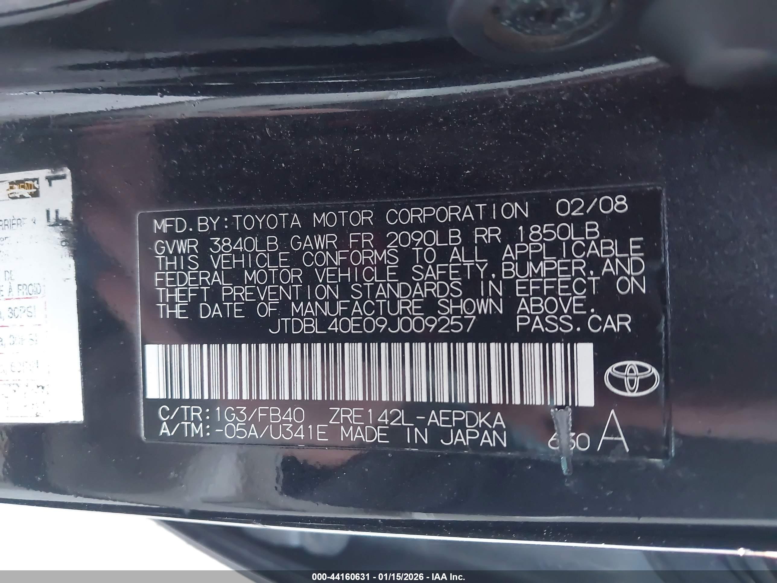 TOYOTA COROLLA image 9